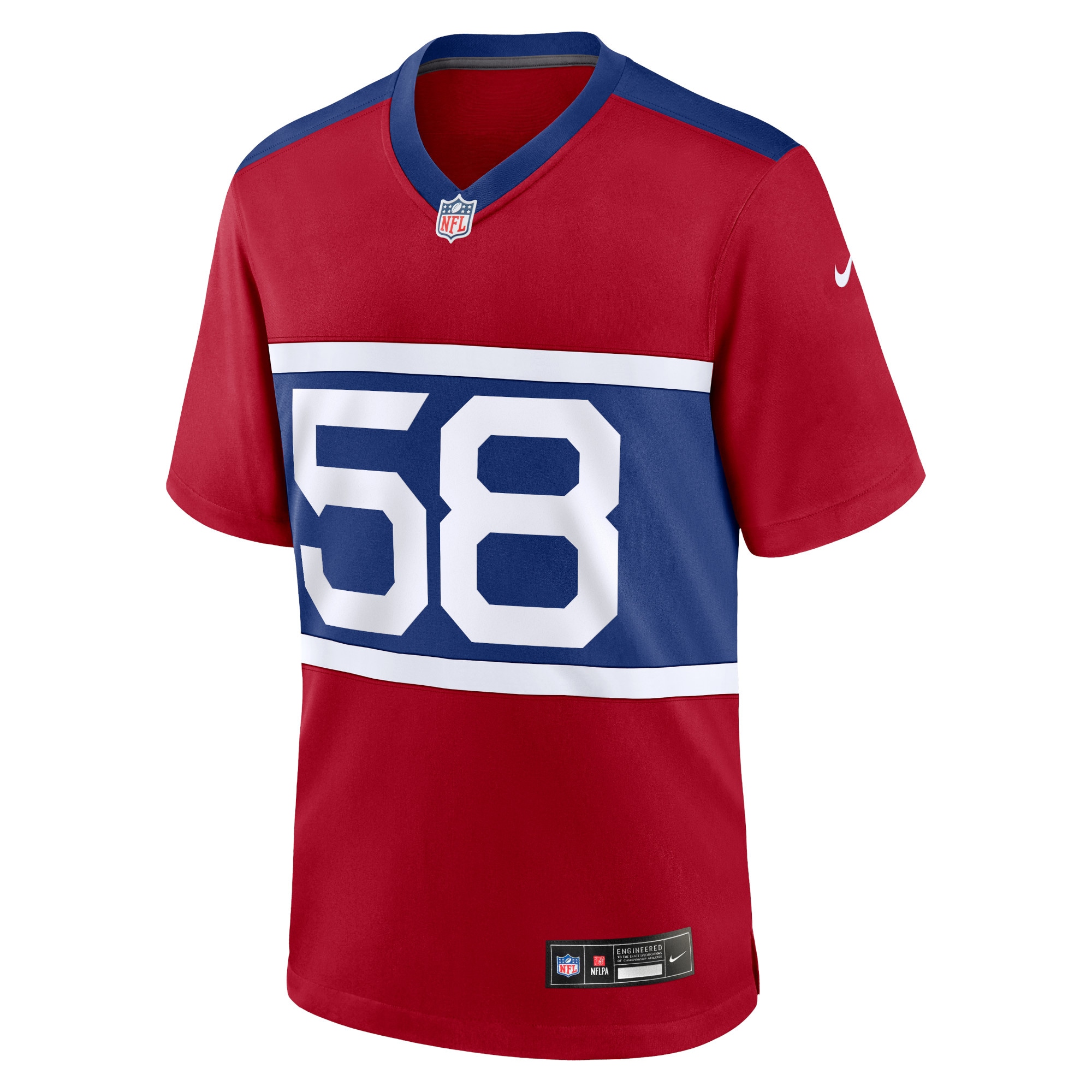 Bobby Okereke New York Giants Alternate Player Game Jersey - Century Red