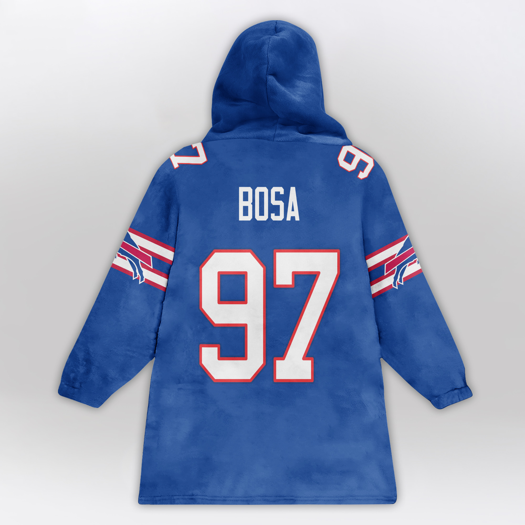 Kid 97 Buffalo Football Unisex Blanket Hoodie