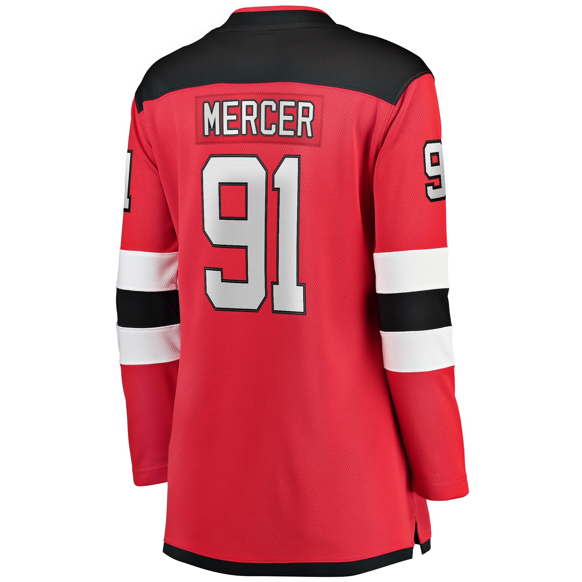 Dawson Mercer New Jersey Devils Women's Home Breakaway Jersey - Red