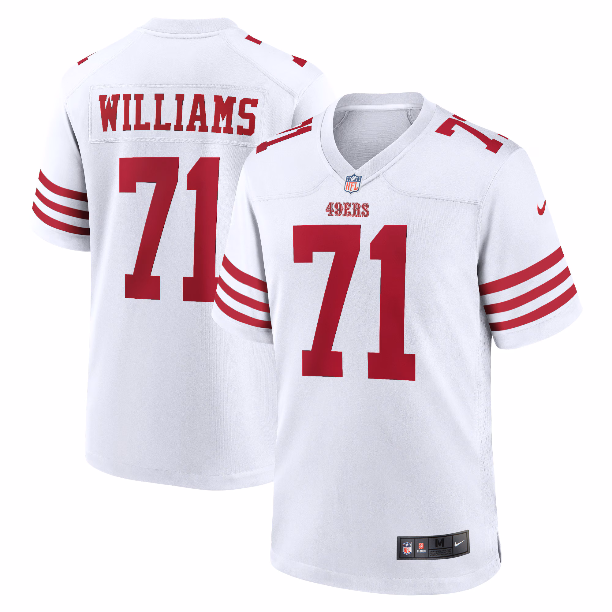 Trent Williams San Francisco 49ers Player Game Jersey - White