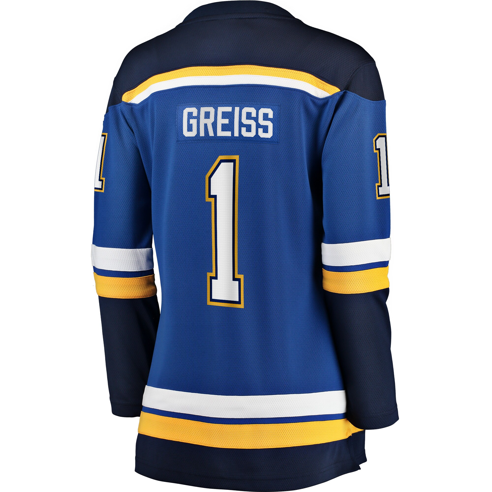 Thomas Greiss St.Louis Blues Women's Home Breakaway Player Jersey - Blue