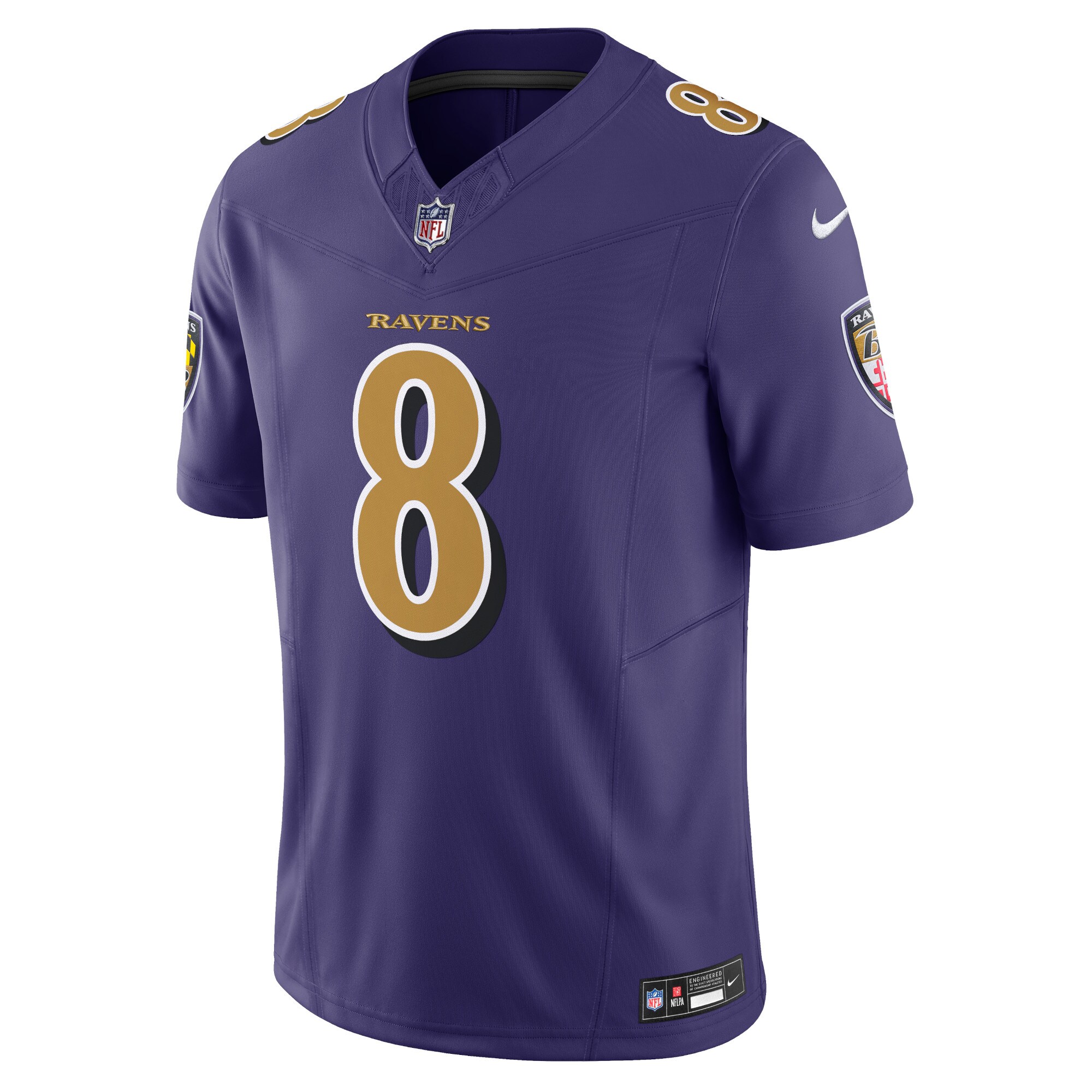 Lamar Jackson Baltimore Ravens  Vapor F.U.S.E. Limited Jersey - Purple