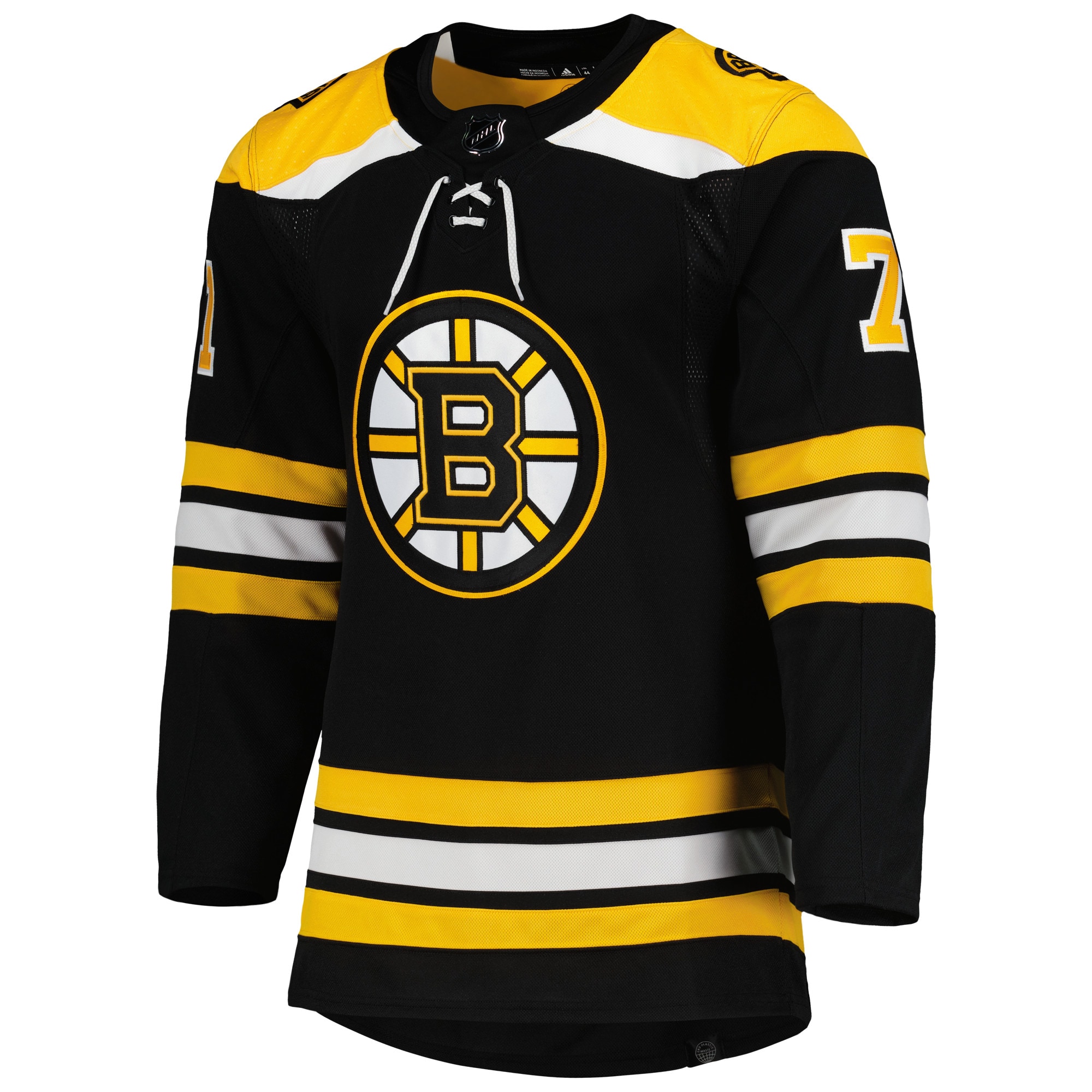 Taylor Hall Boston Bruins  Primegreen Authentic Pro Home Player Jersey - Black