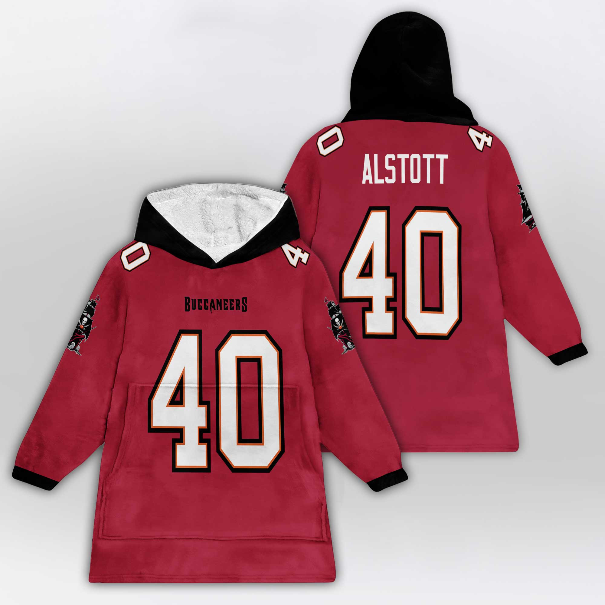 Kid M.A 40 Tampa Bay Football Unisex Blanket Hoodie