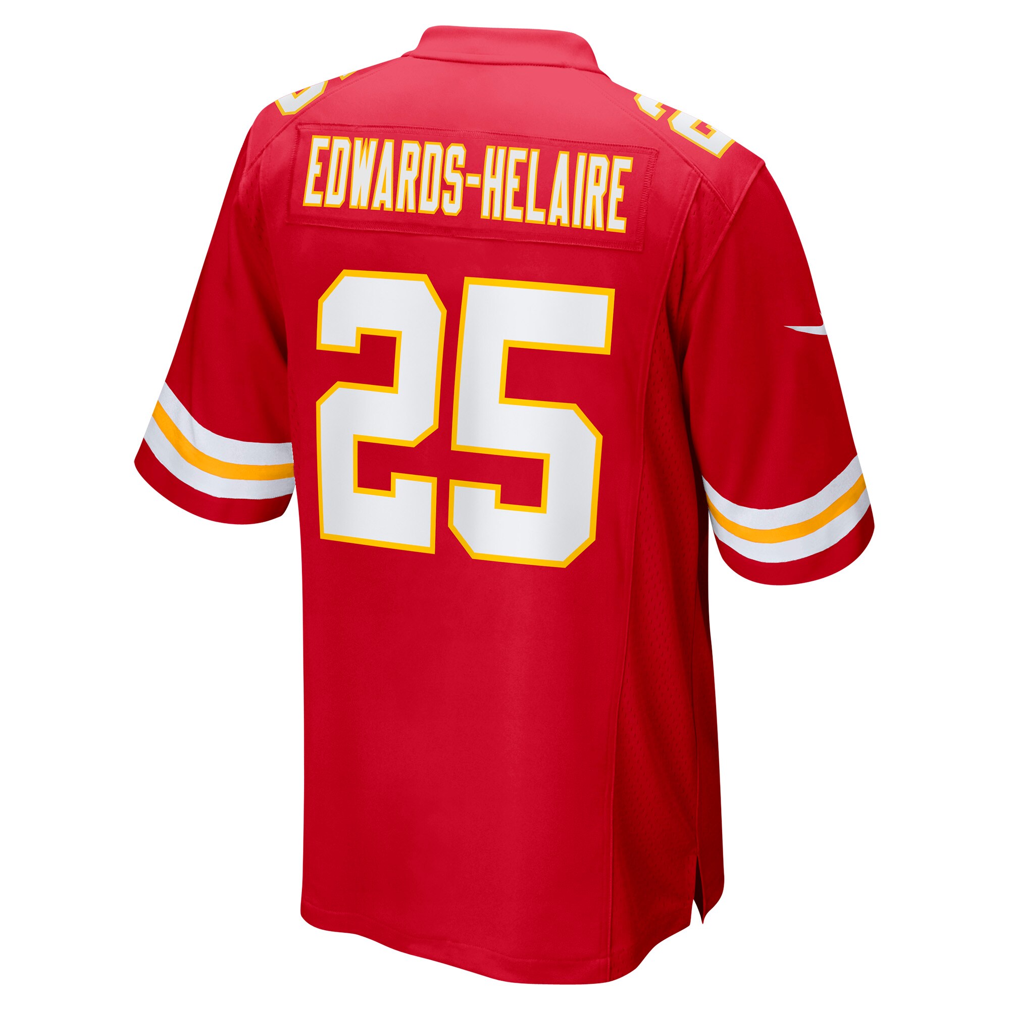 Clyde Edwards-Helaire Kansas City Chiefs  Super Bowl LVII Patch Game Jersey - Red