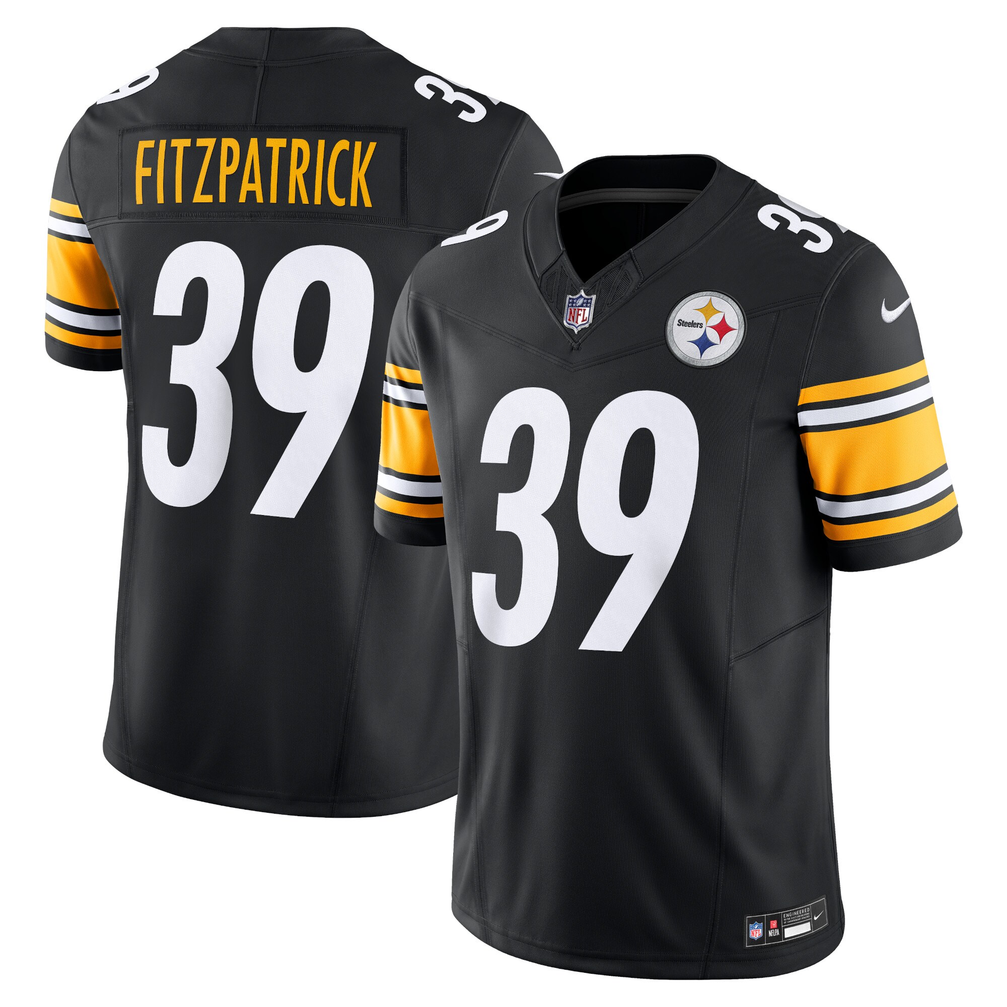Minkah Fitzpatrick Pittsburgh Steelers  Vapor F.U.S.E. Limited Jersey - Black