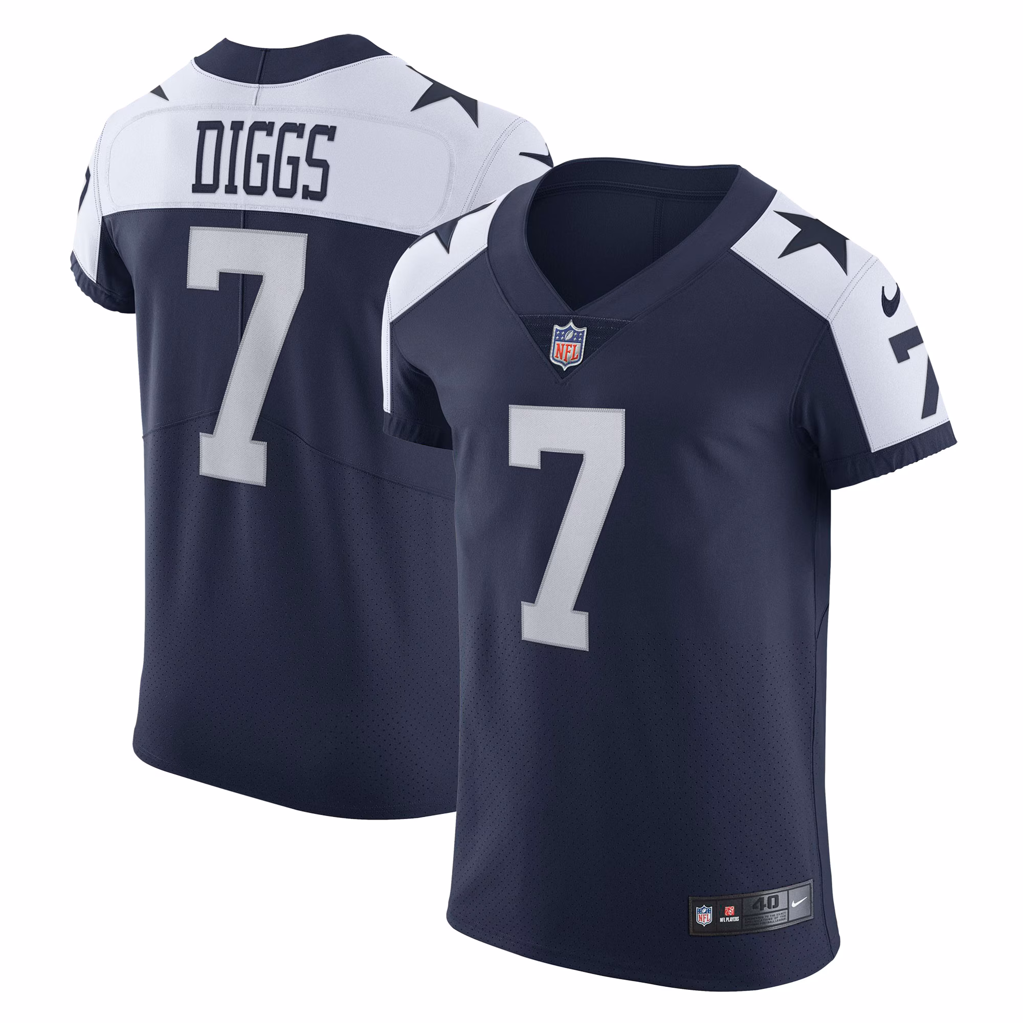 Trevon Diggs Dallas Cowboys Alternate Vapor Elite Jersey - Navy