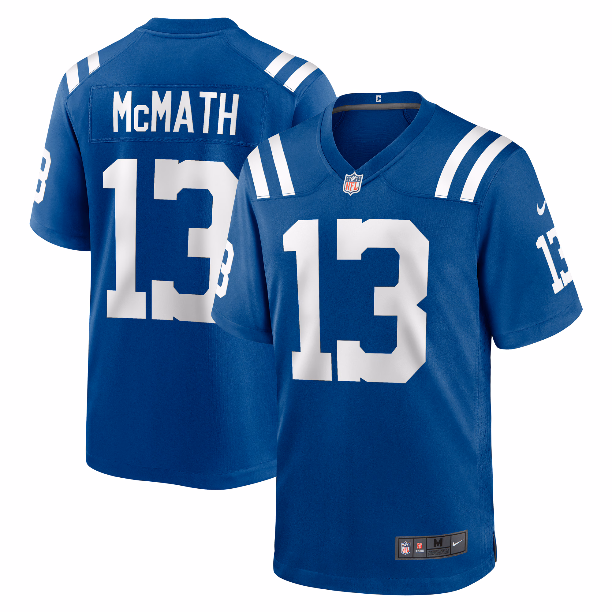 Racey McMath Indianapolis Colts Team Game Jersey -  Royal