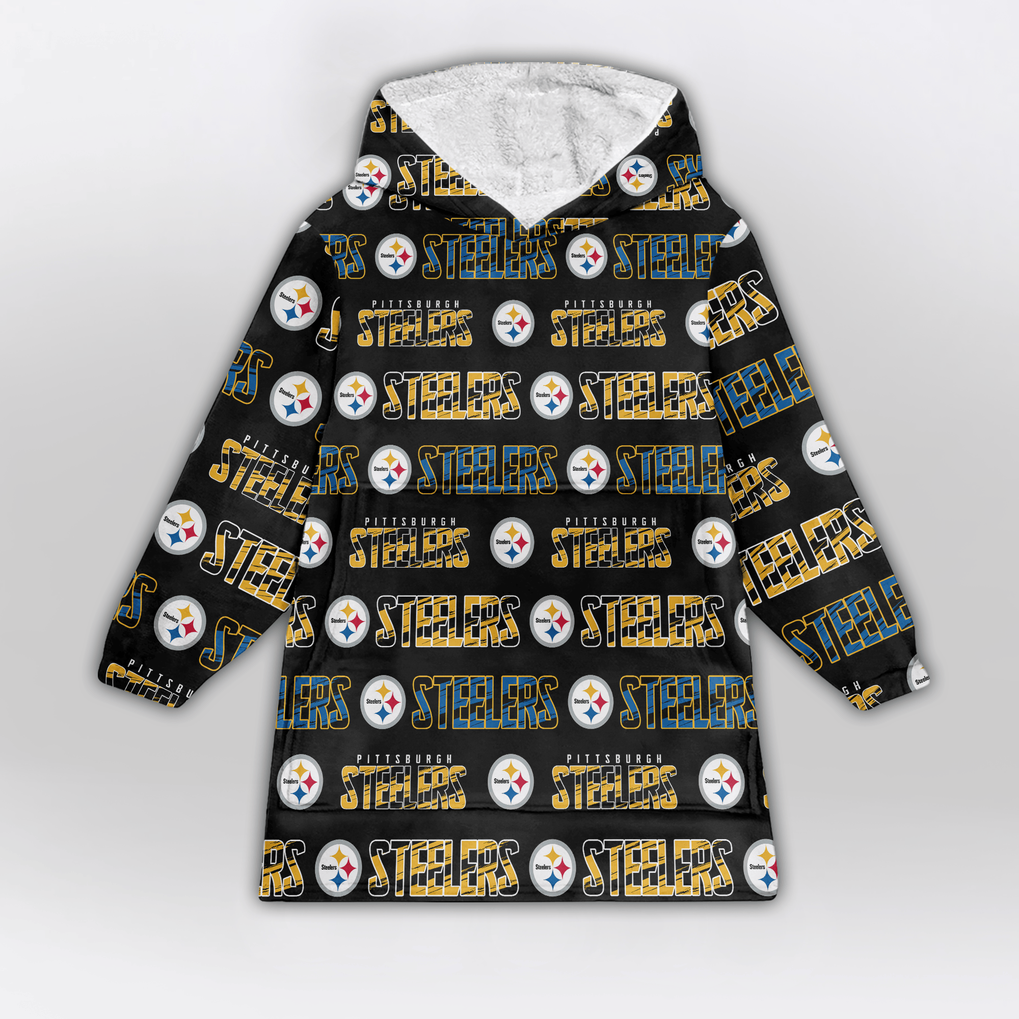 Pittsburgh Football Unisex Blanket Hoodie