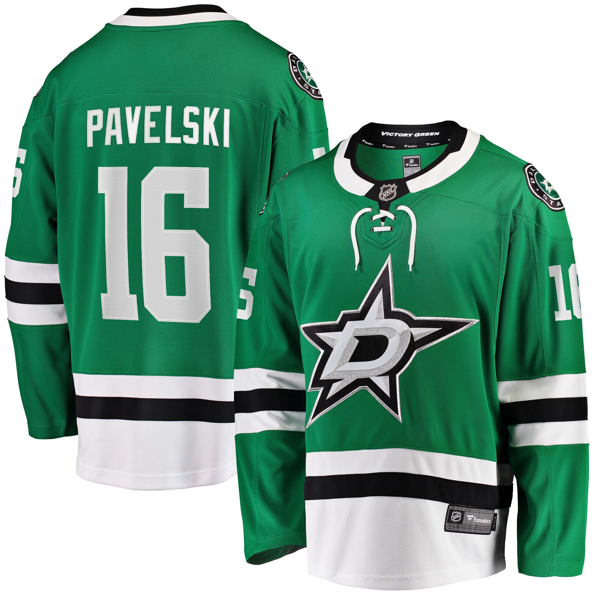 Joe Pavelski Dallas Stars Home Premier Breakaway Player Jersey - Kelly Green
