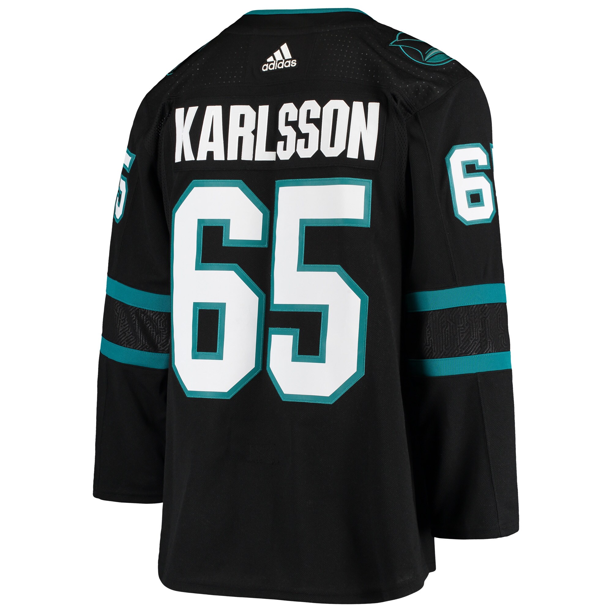Erik Karlsson San Jose Sharks  Team Alternate Authentic Jersey - Black