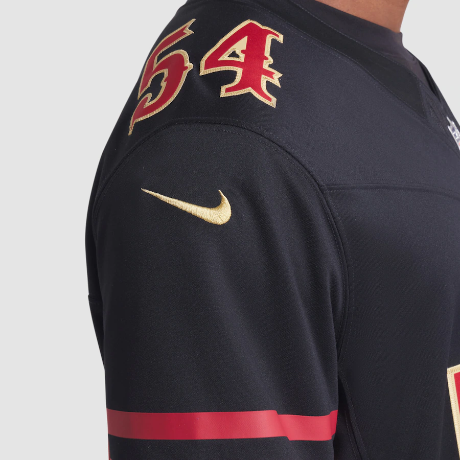 Warner #54 San Francisco 49ers 2025 Rivalries Collection Limited Jersey - Black