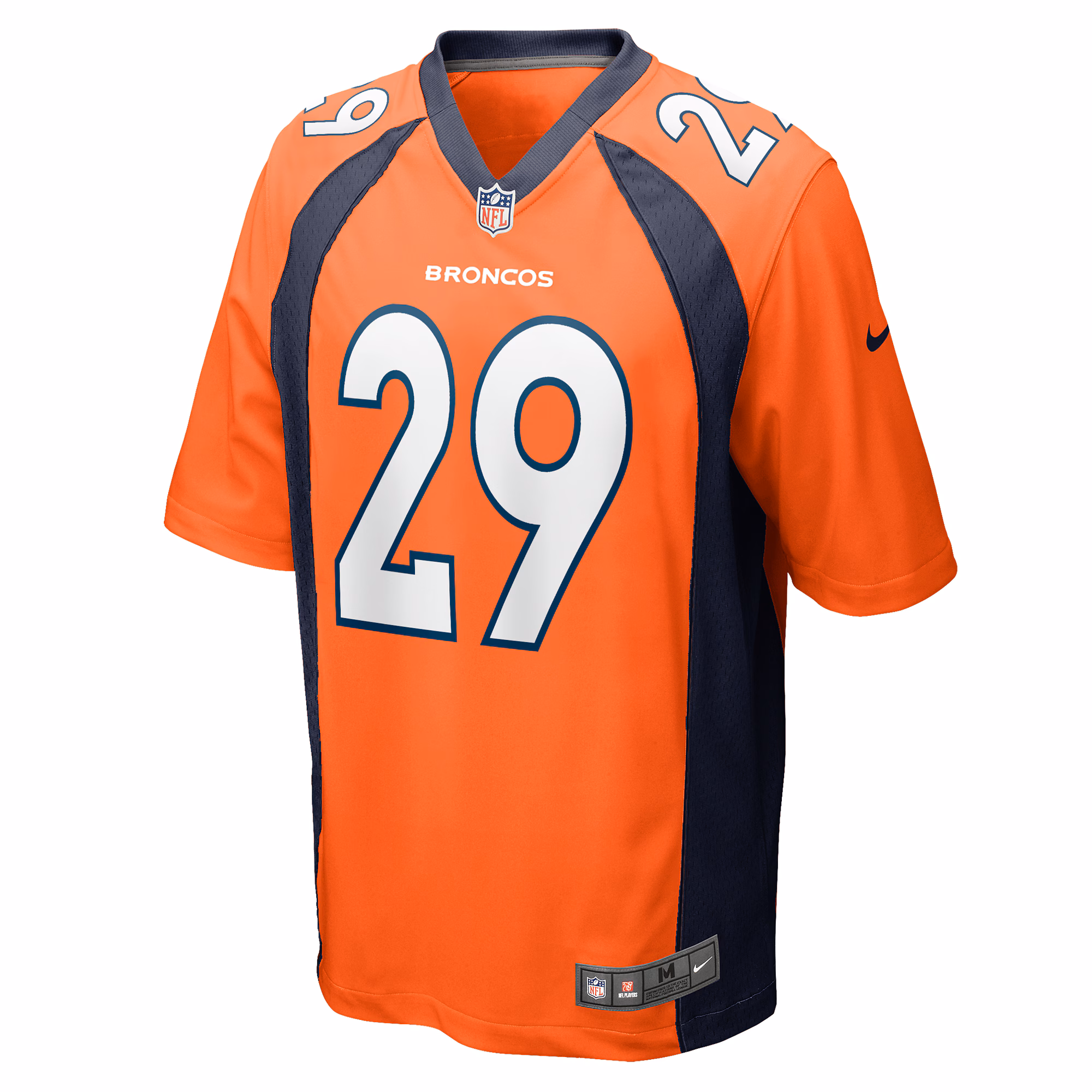 JaQuan McMillian Denver Broncos Team Game Jersey -  Orange
