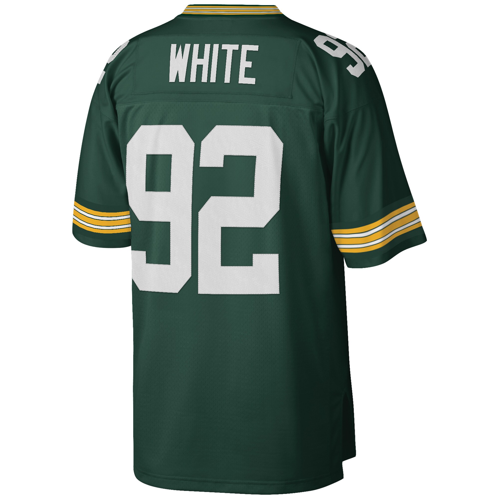 Reggie White Green Bay Packers  Big & Tall 1996 Retired Player Replica Jersey - Green