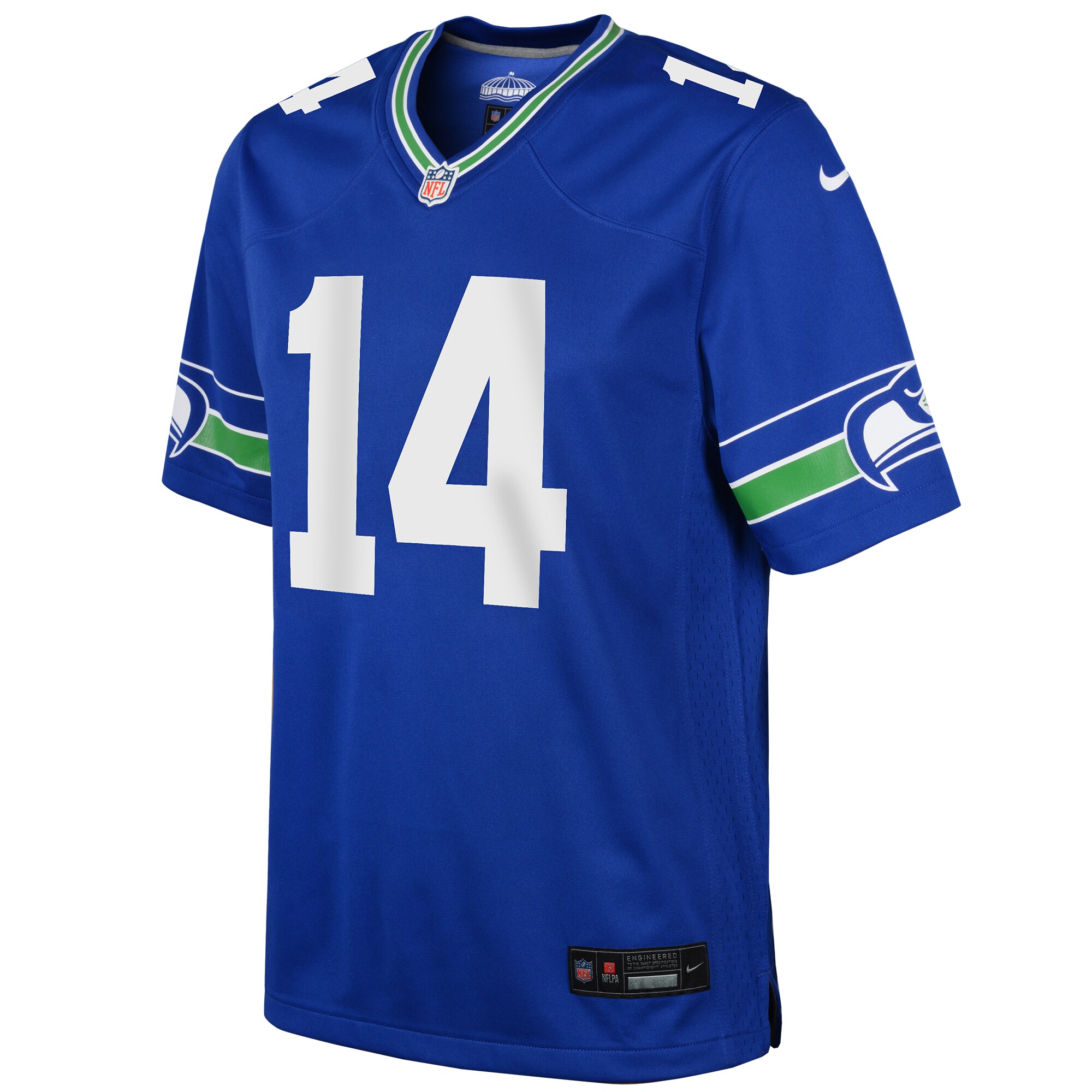 DK Metcalf Seattle Seahawks Youth Game Jersey - Neon Green