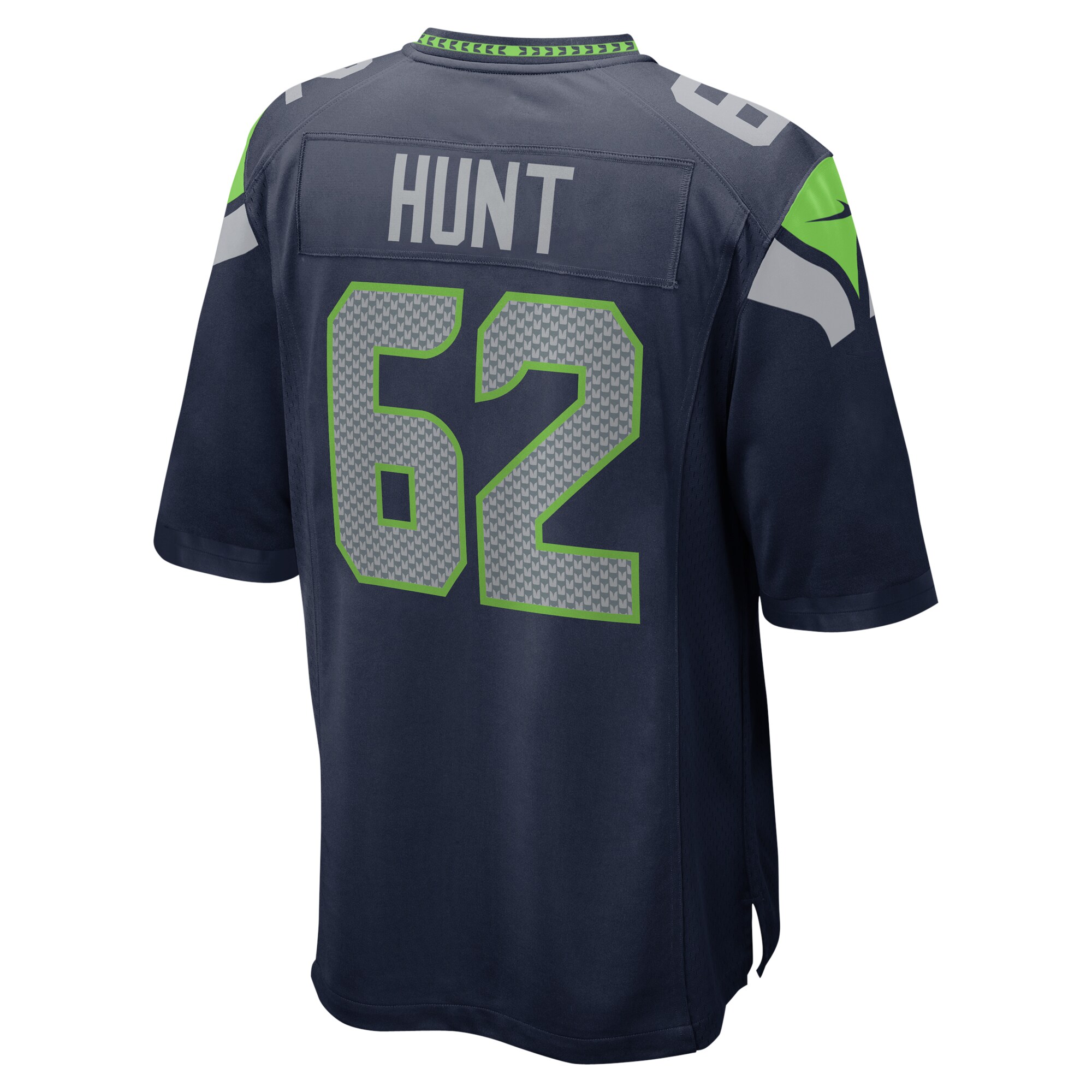 Joey Hunt Seattle Seahawks  Home Game Player Jersey - College Navy