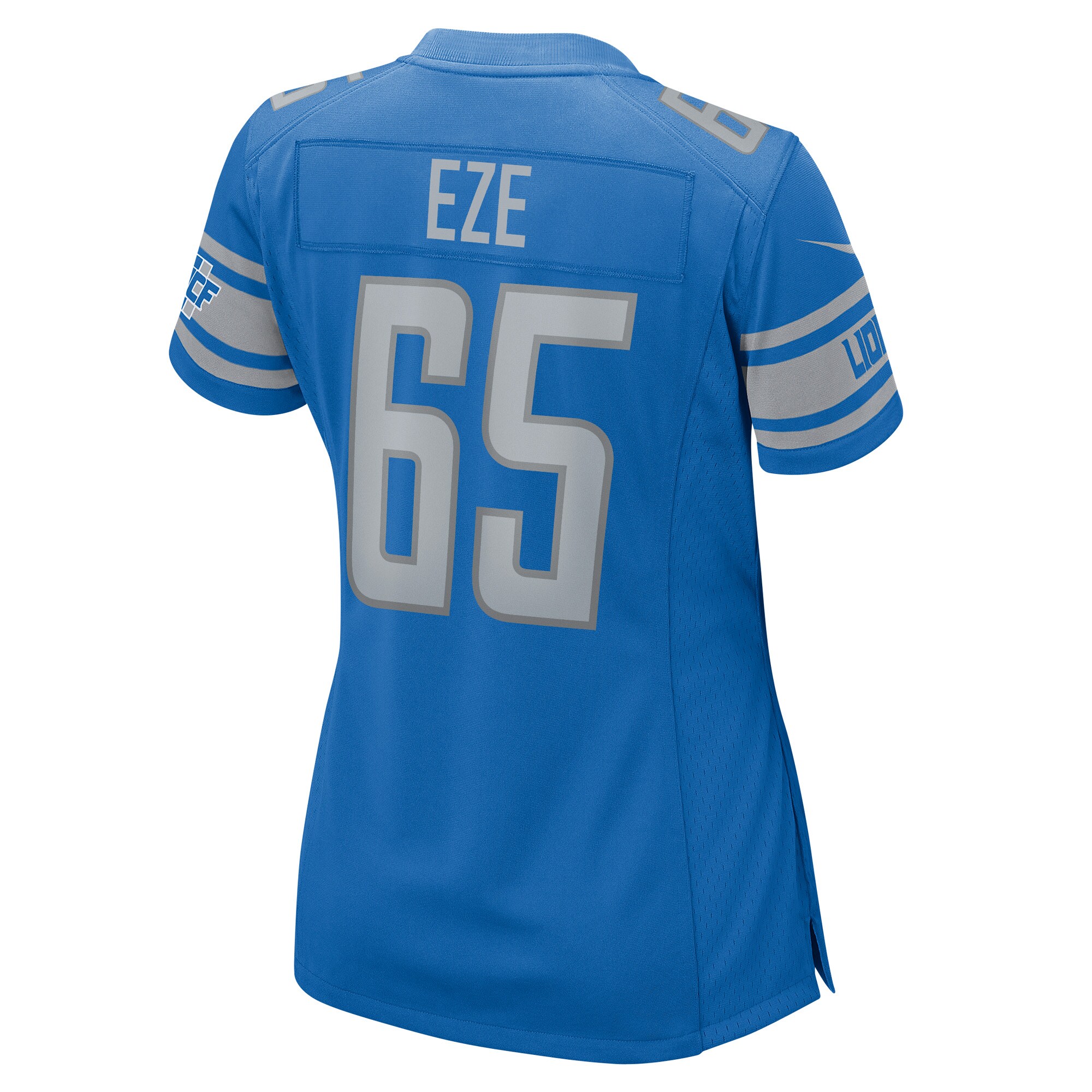 Obinna Eze Detroit Lions  Women's Player Game Jersey - Blue