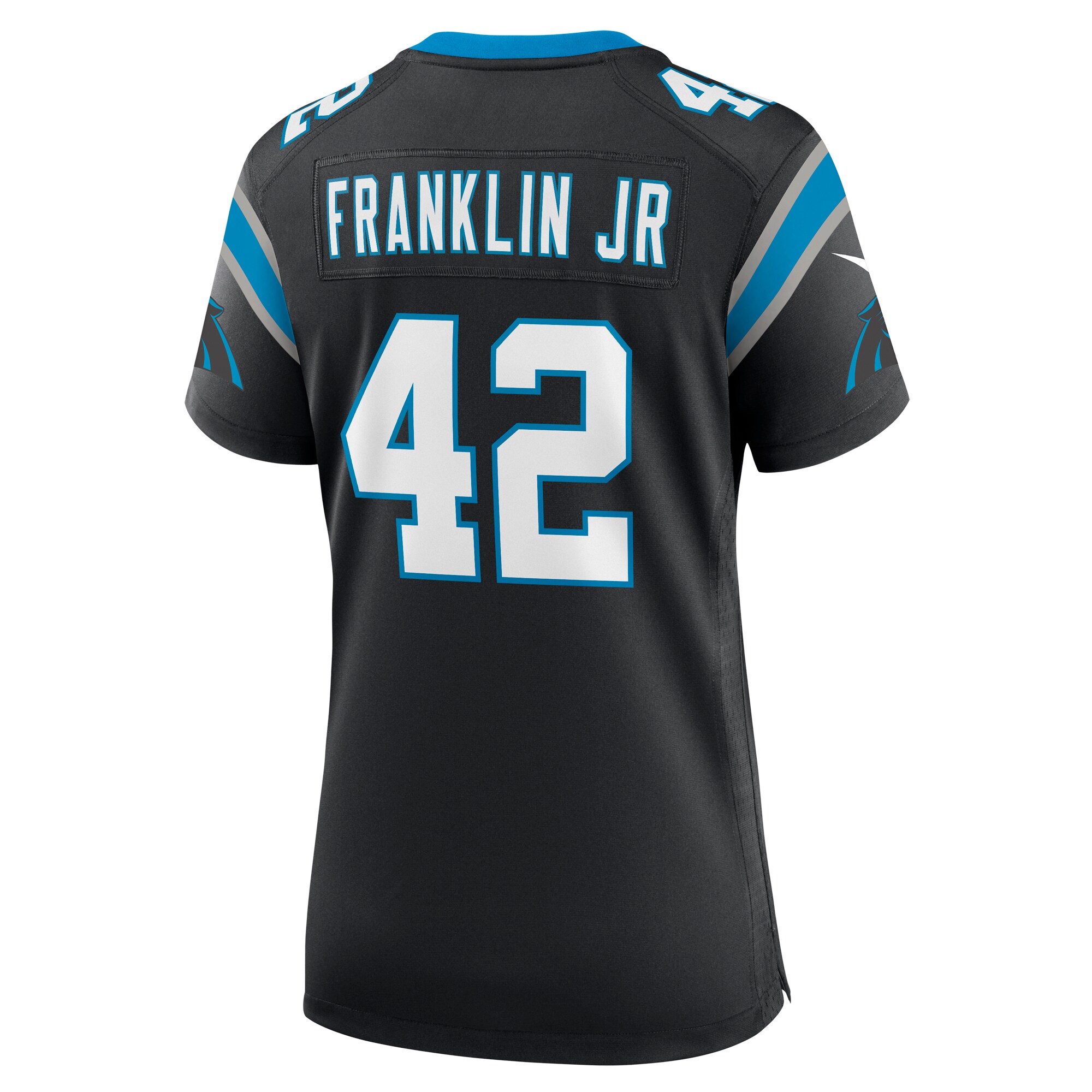 Sam Franklin Jr. Carolina Panthers Women's Team Game Jersey - Black