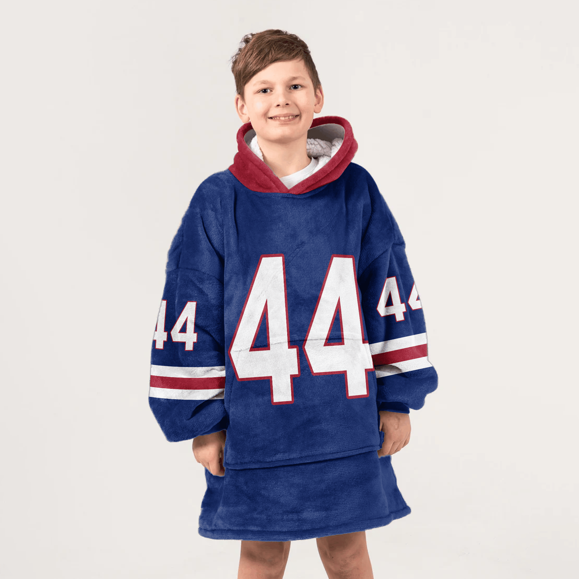 C.S 44 New York G Football Unisex Blanket Hoodie