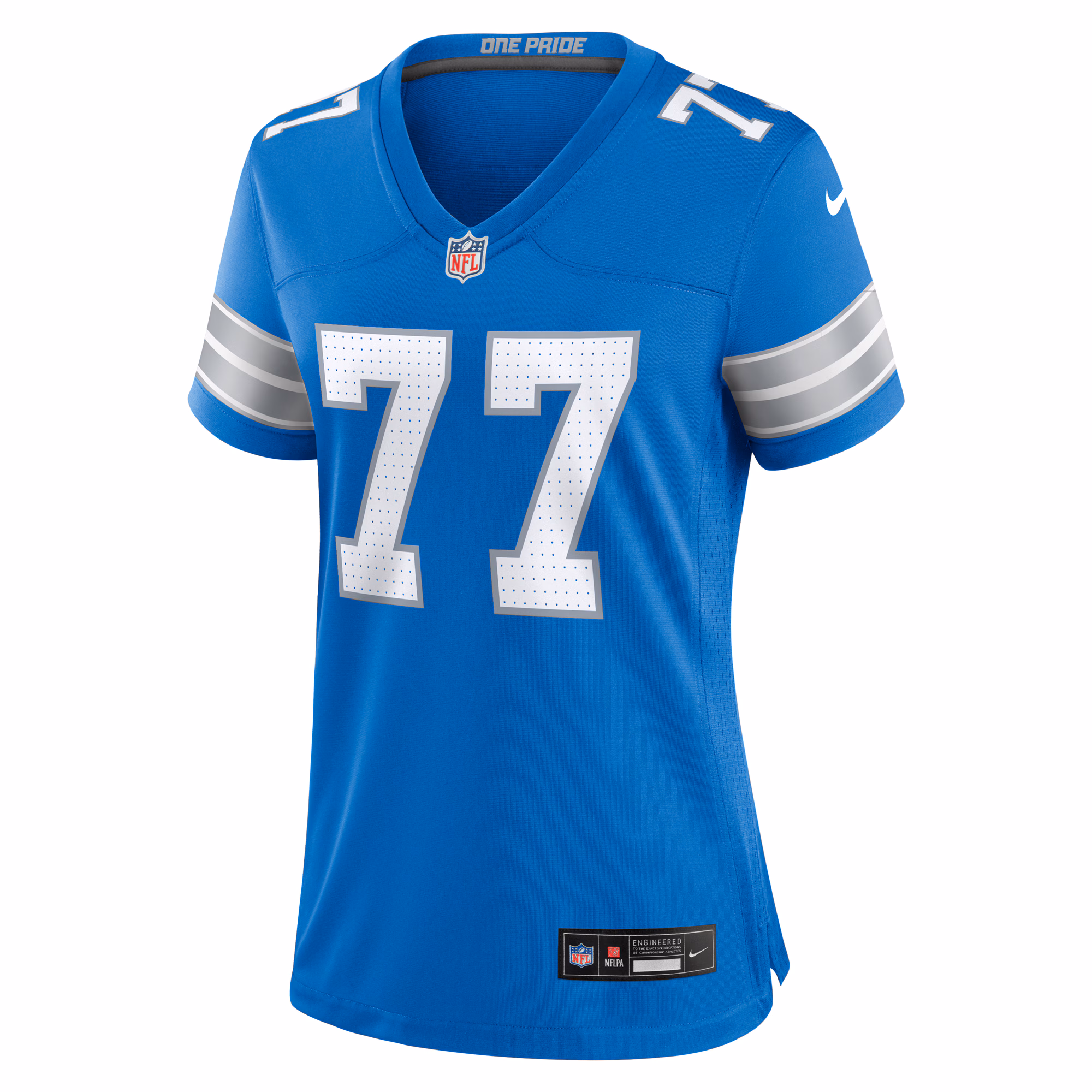 Frank Ragnow Detroit Lions Women's Team Game Jersey -  Blue