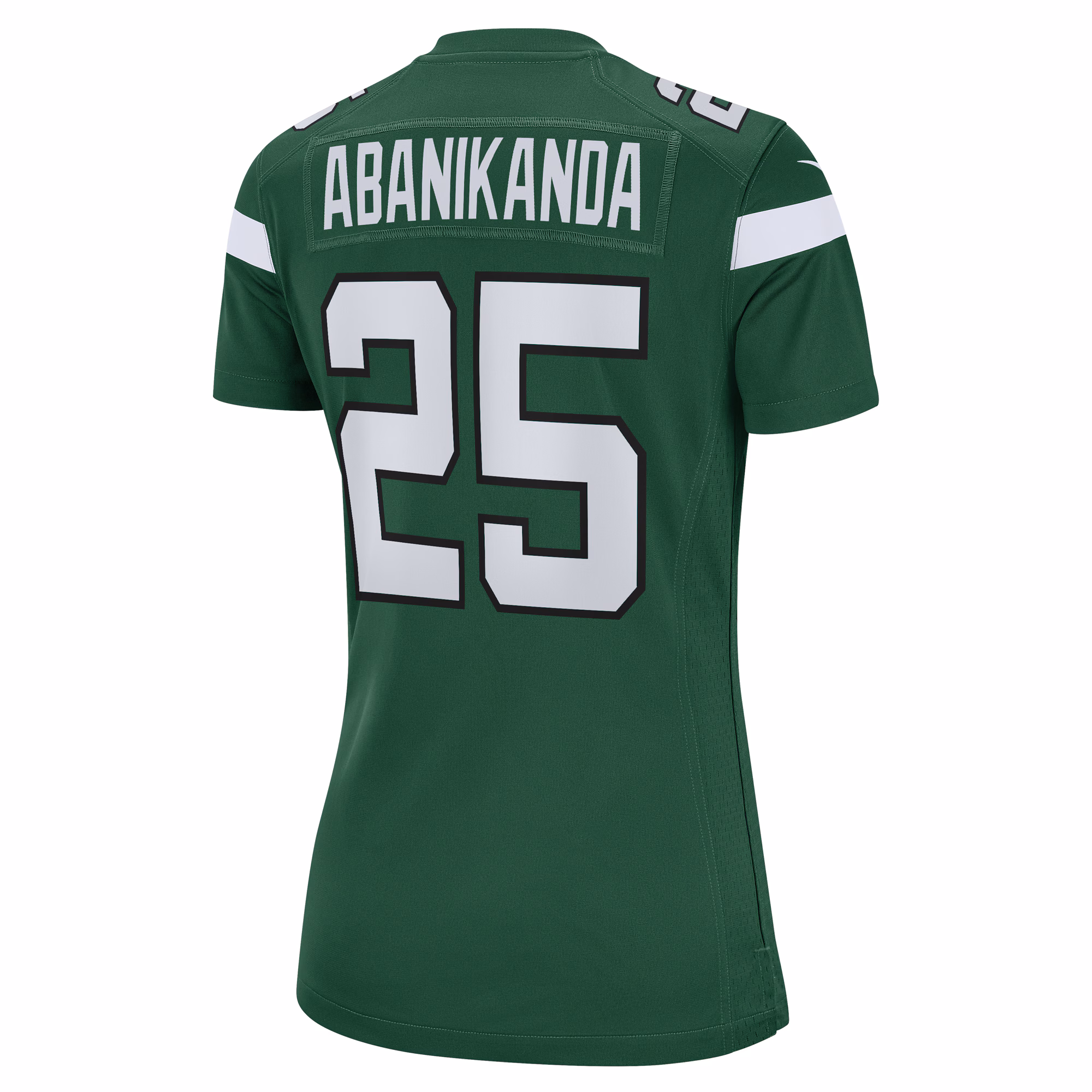 Israel Abanikanda New York Jets Women's  Game Jersey - Gotham Green