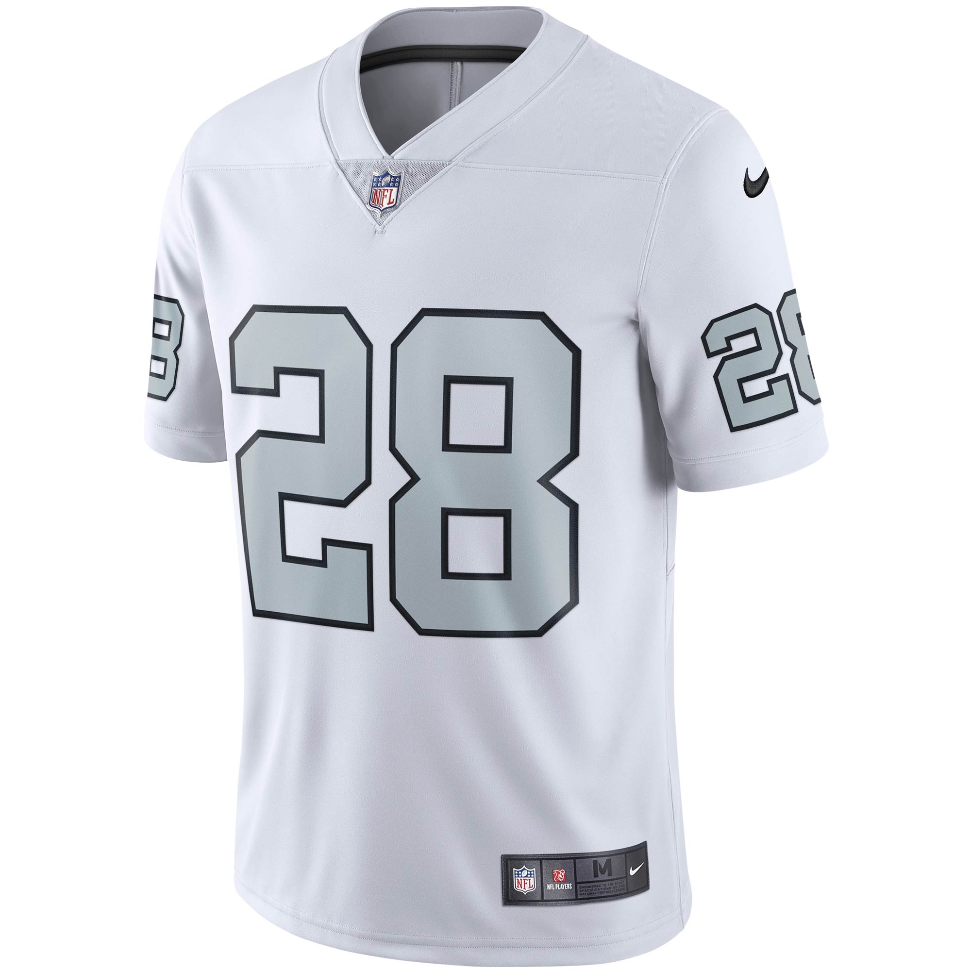 Josh Jacobs Las Vegas Raiders  Vapor Untouchable Color Rush Limited Player Jersey - White