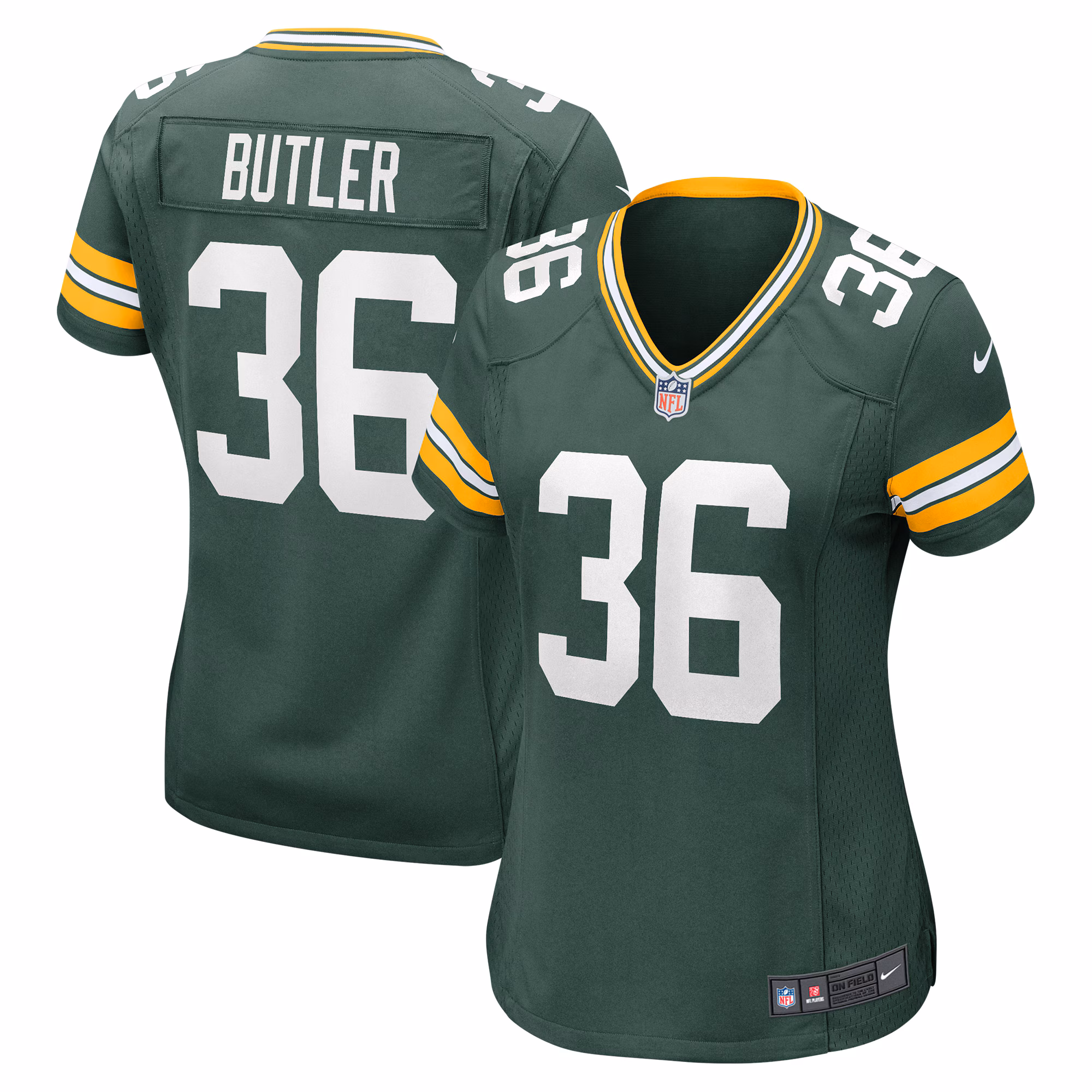 LeRoy Butler Green Bay Packers Women's Retired Player Game Jersey - Green