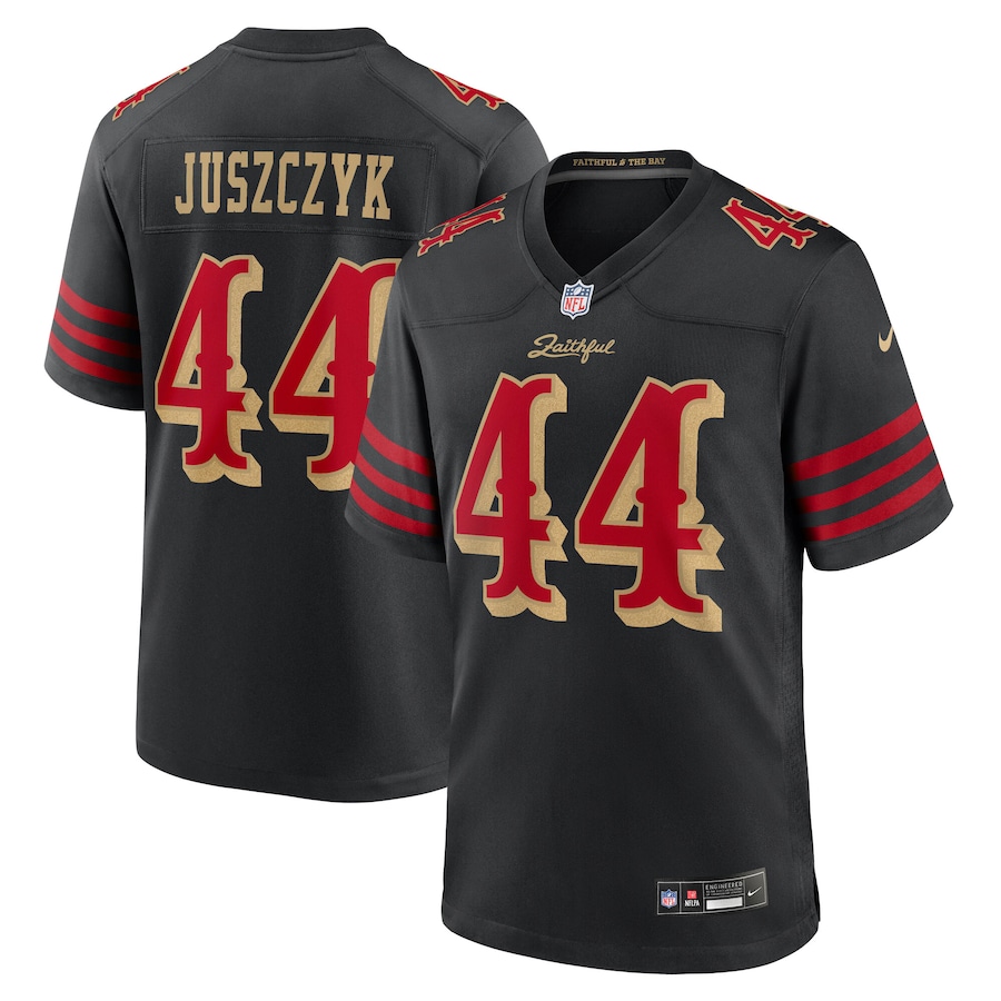 Kyle Juszczyk #44 San Francisco 49ers 2025 Rivalries Collection Game Jersey - Black
