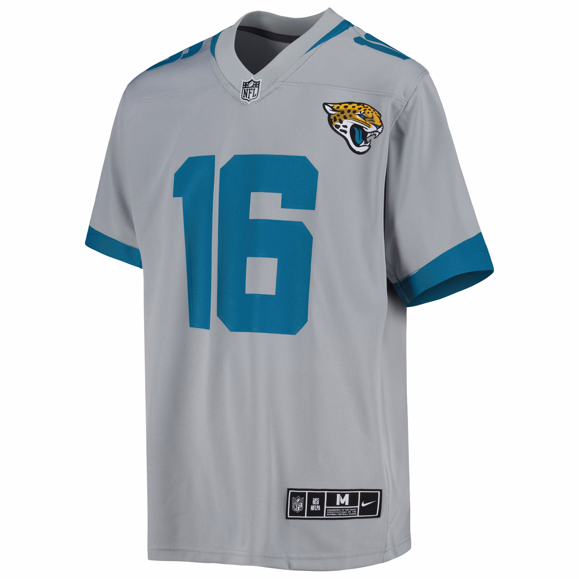 Trevor Lawrence Jacksonville Jaguars Youth Inverted Team Game Jersey - Silver