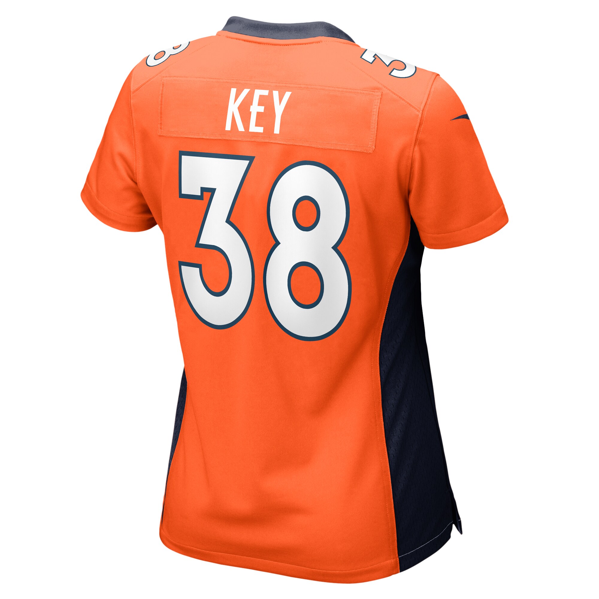 Devon Key Denver Broncos Women's Team Game Jersey -  Orange