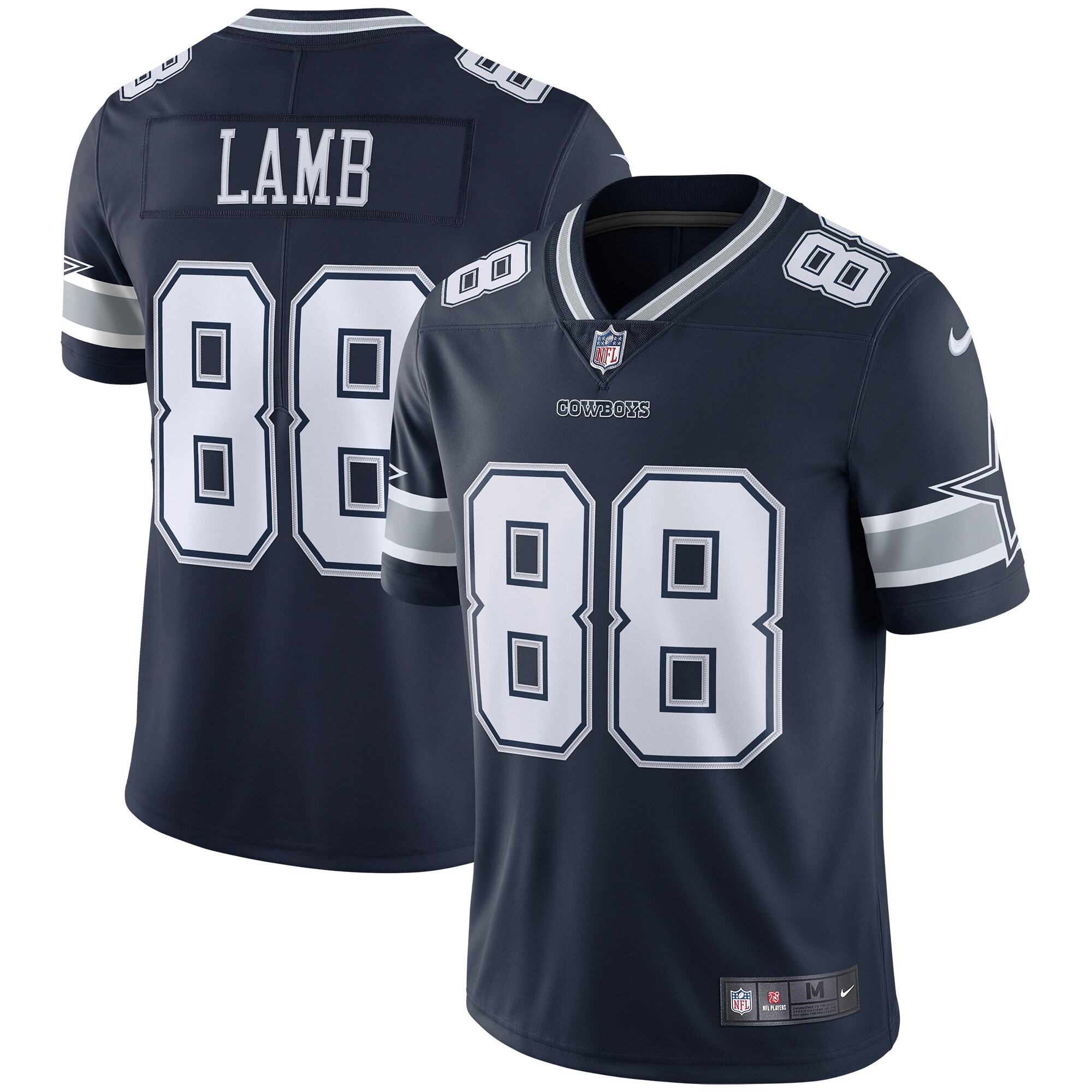 CeeDee Lamb Dallas Cowboys  Vapor Limited Jersey - Navy