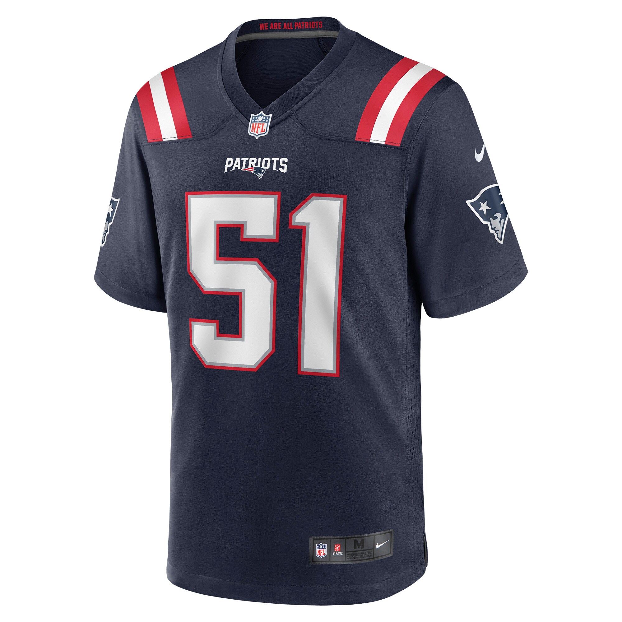 Ronnie Perkins New England Patriots Game Jersey - Navy