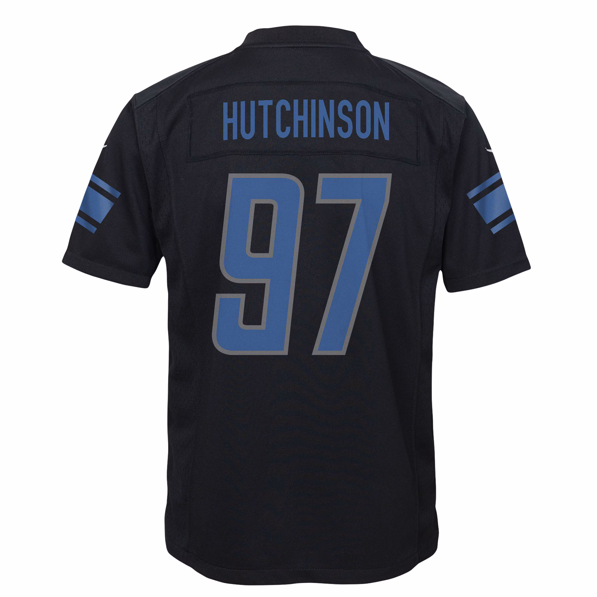 Aidan Hutchinson Detroit Lions Youth Game Jersey - Black
