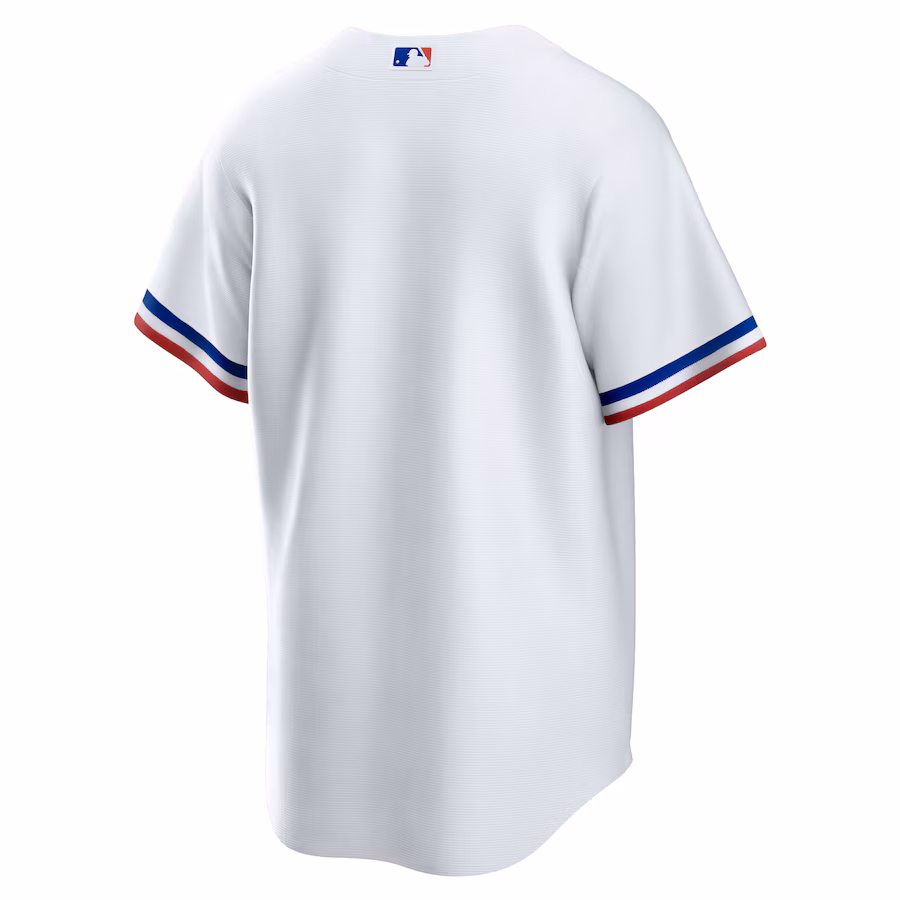 Men's Texas Rangers White Home Replica Team Jersey