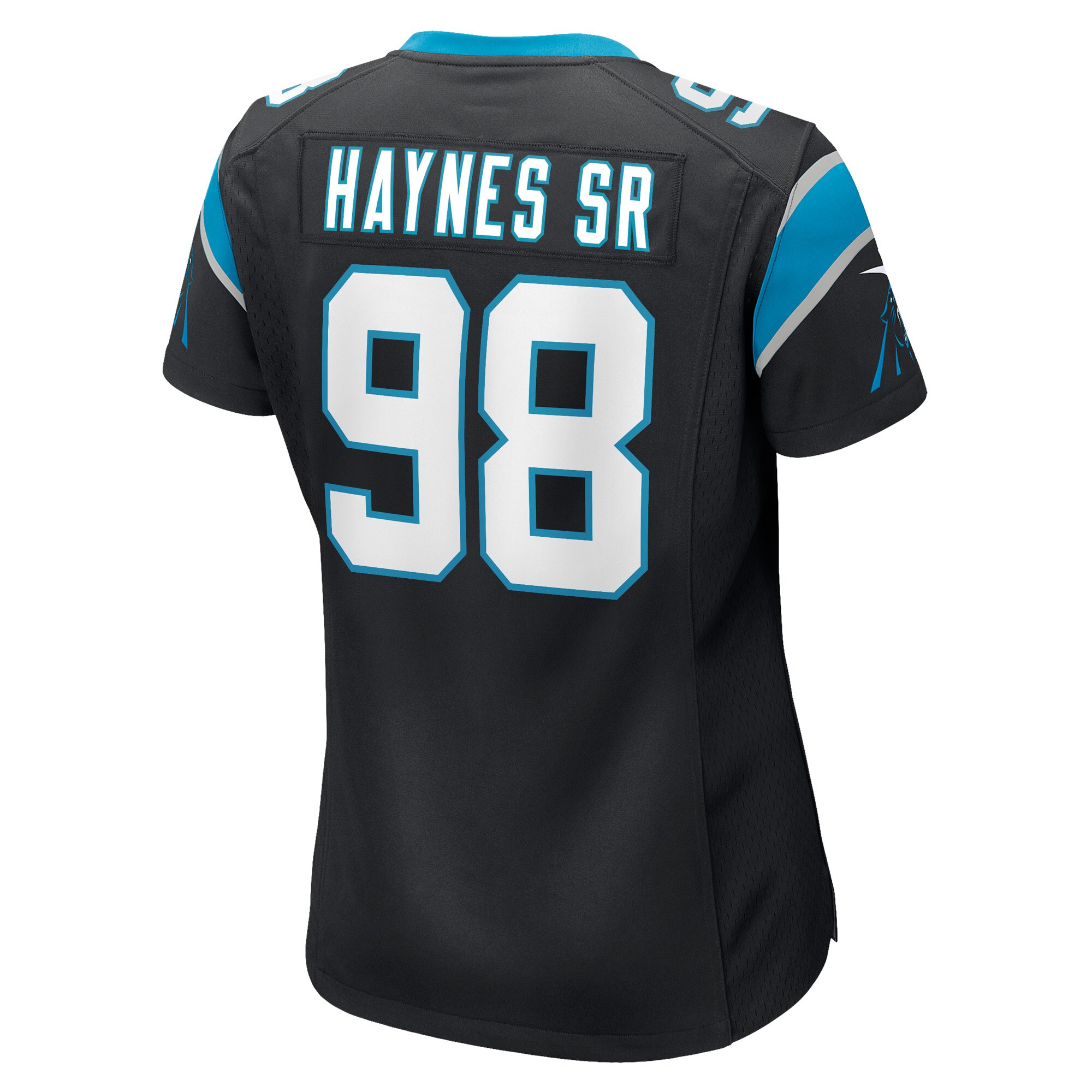 Marquis Haynes Sr. Carolina Panthers  Women's Game Player Jersey - Black