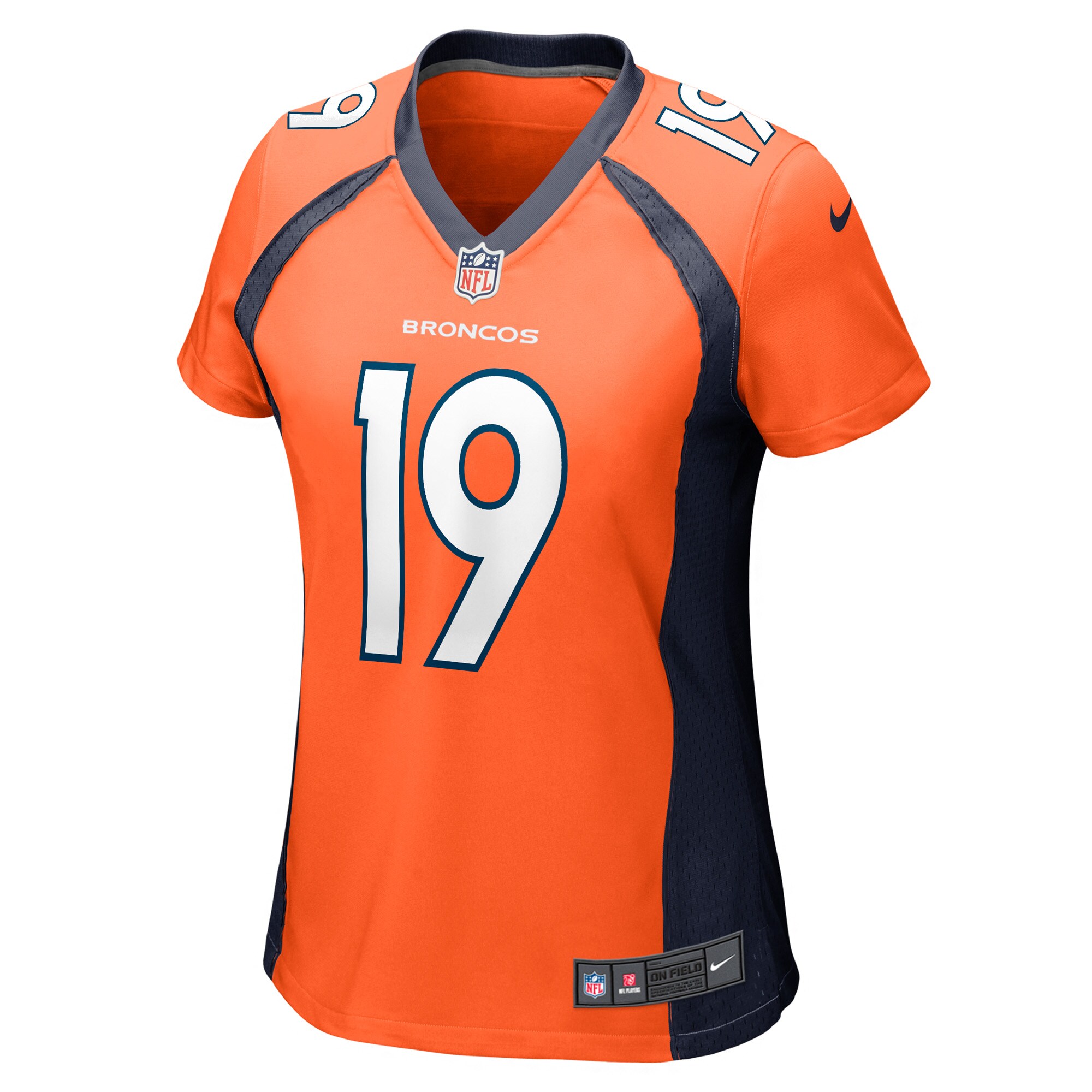 Darrius Shepherd Denver Broncos  Women's Game Player Jersey - Orange