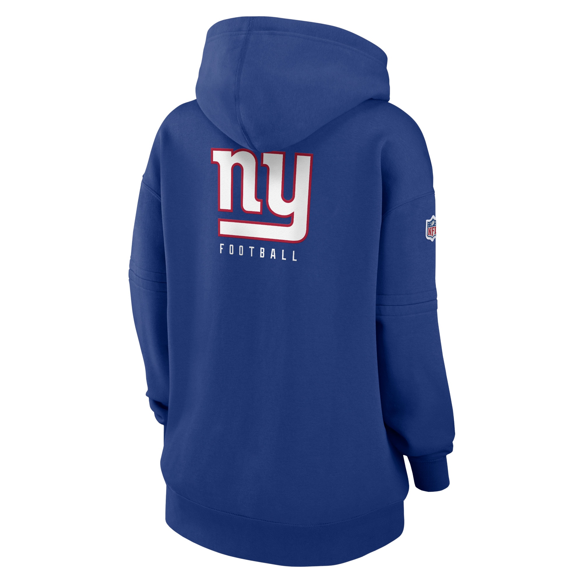 New York Giants  Women's 2023 Sideline Club Fleece Pullover Hoodie - Royal