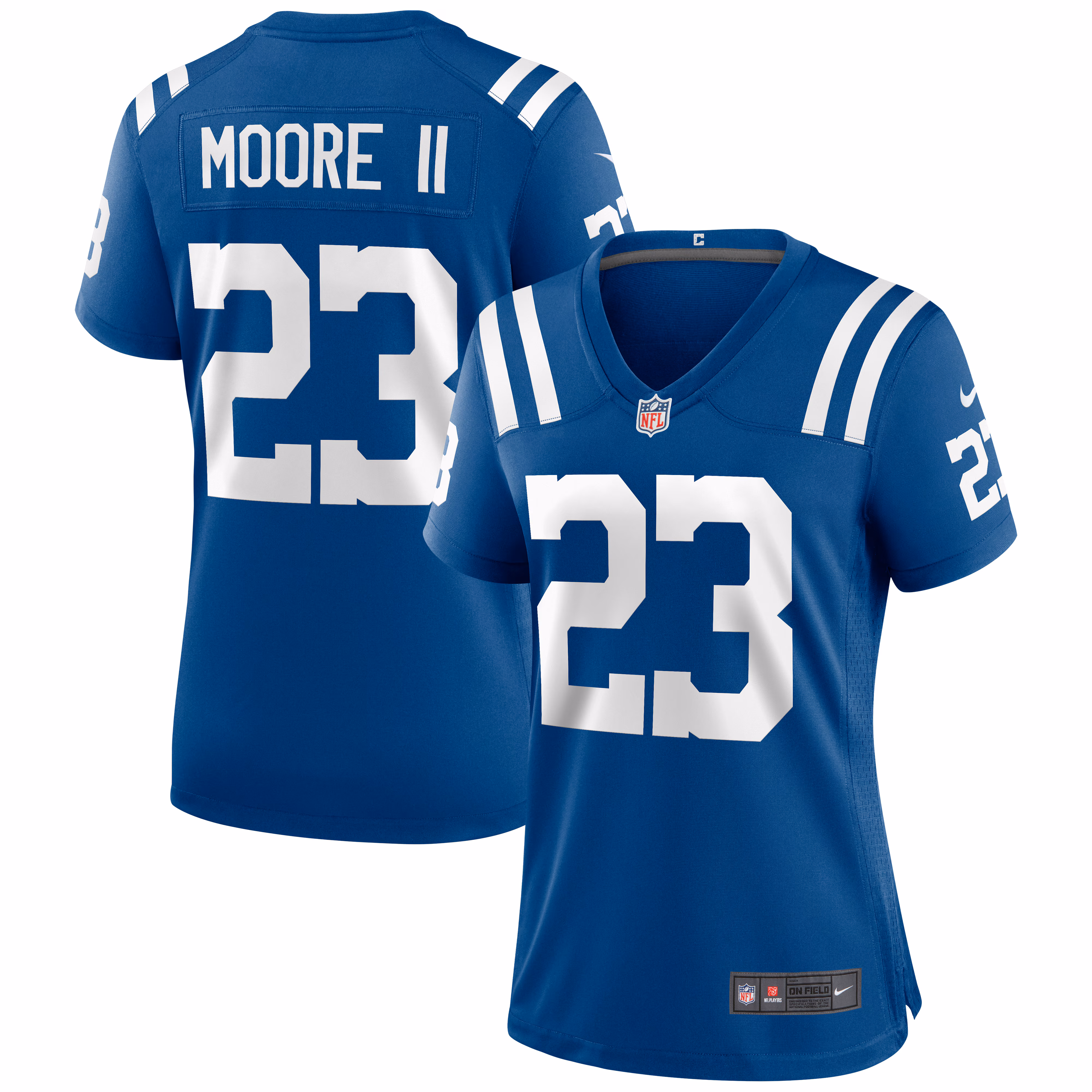 Kenny Moore II Indianapolis Colts Women's Game Jersey - Royal