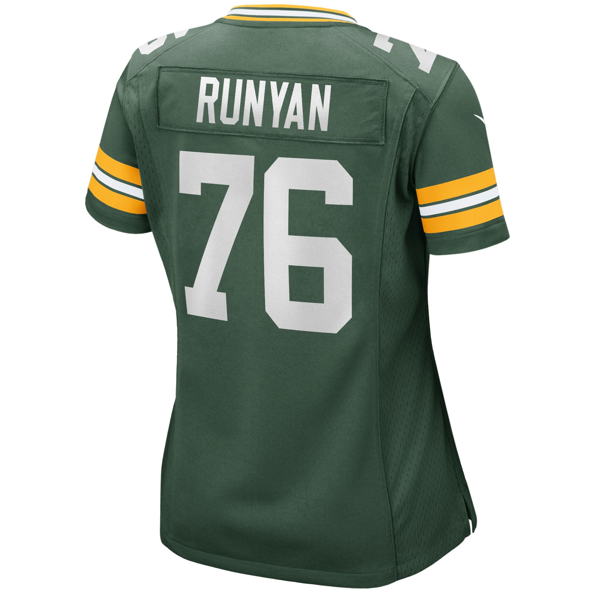 Jon Runyan Green Bay Packers  Women's Game Jersey - Green