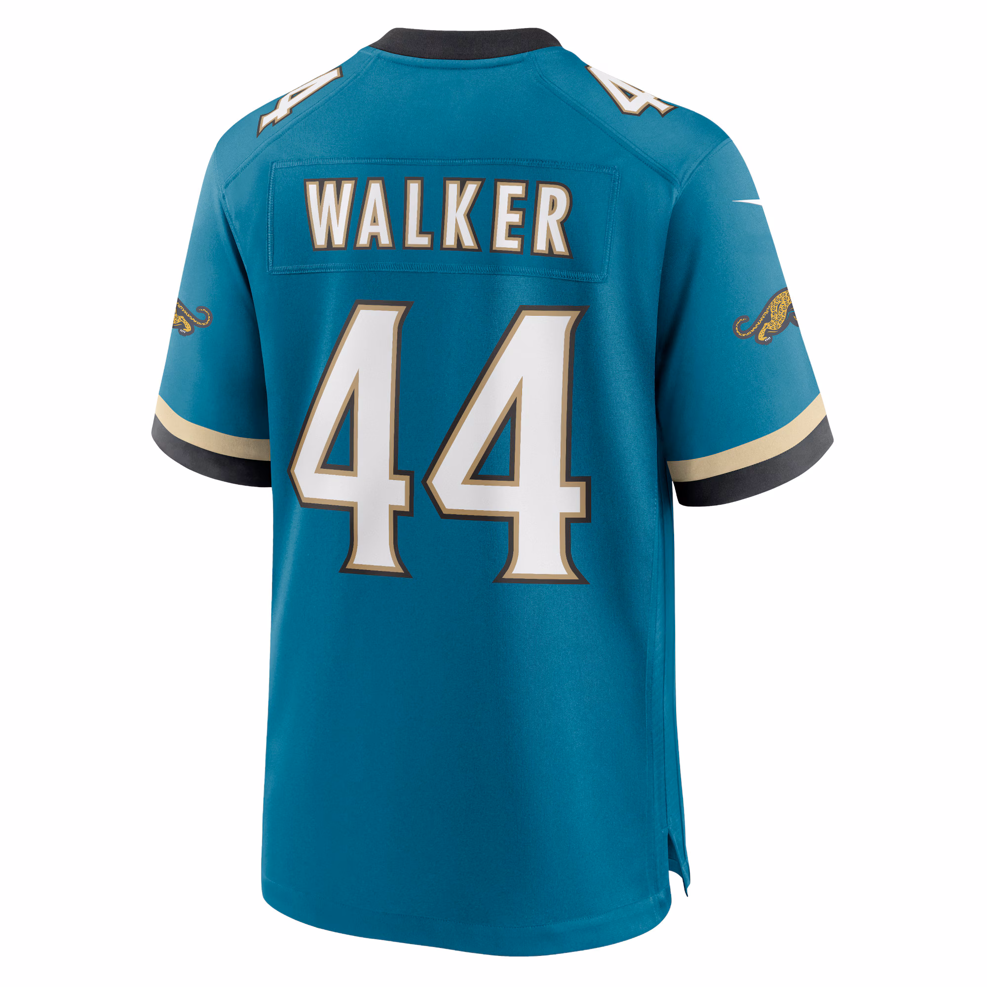 Travon Walker Jacksonville Jaguars Prowler Throwback Player Game Jersey - Teal