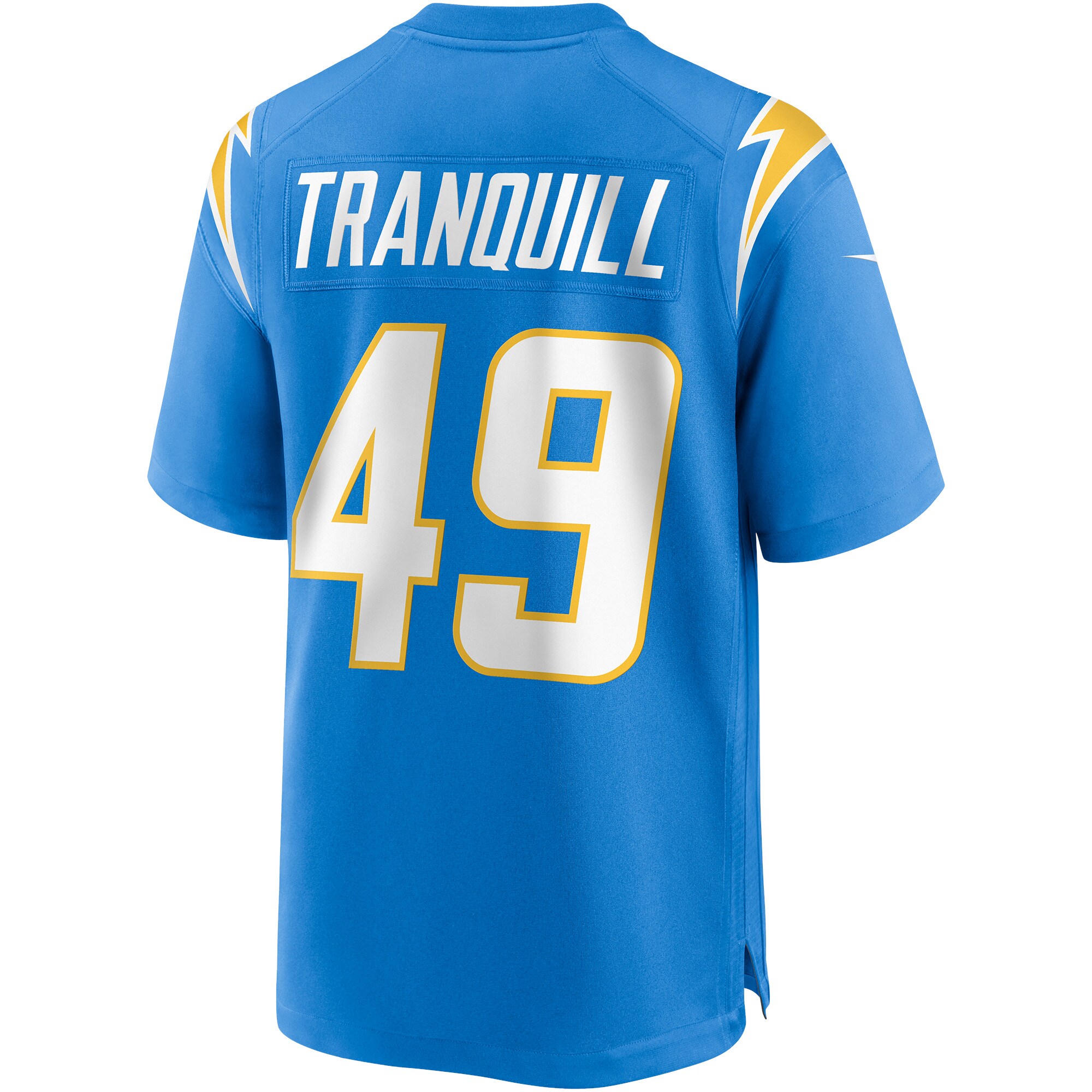 Drue Tranquill Los Angeles Chargers  Game Jersey - Powder Blue