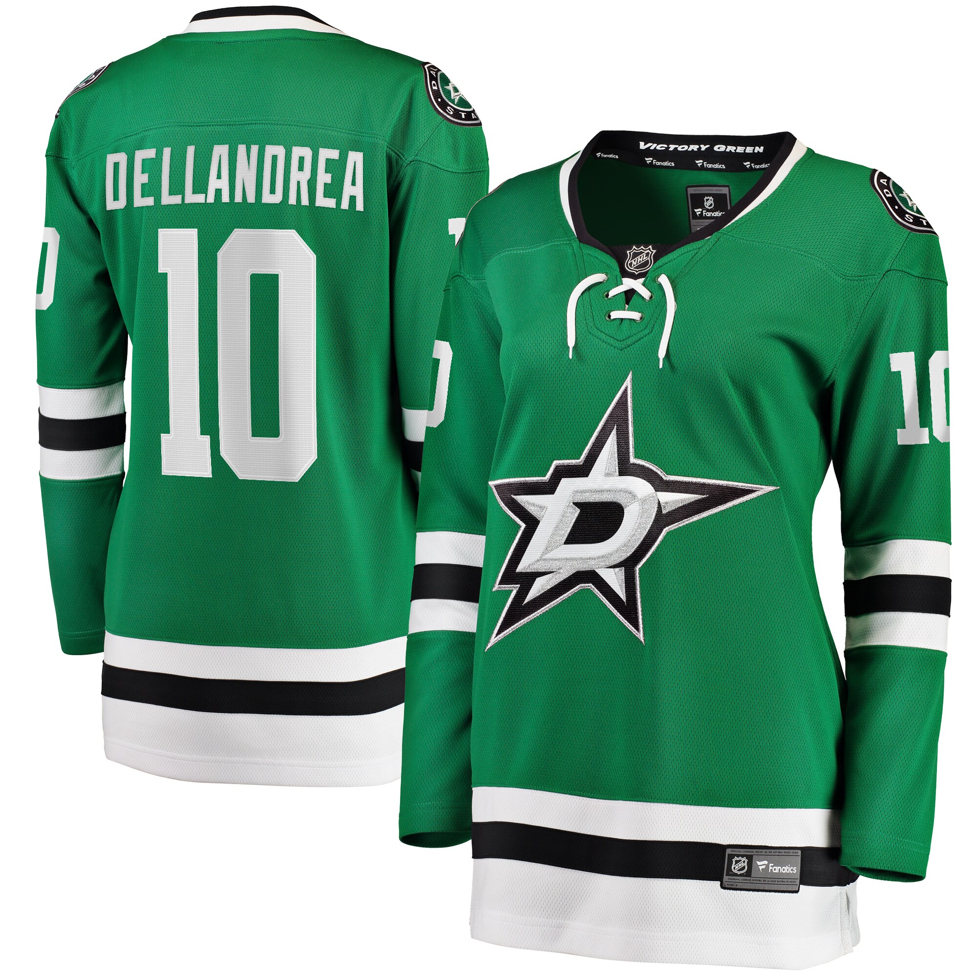 Ty Dellandrea Dallas Stars Women's Home Breakaway Player Jersey - Kelly Green