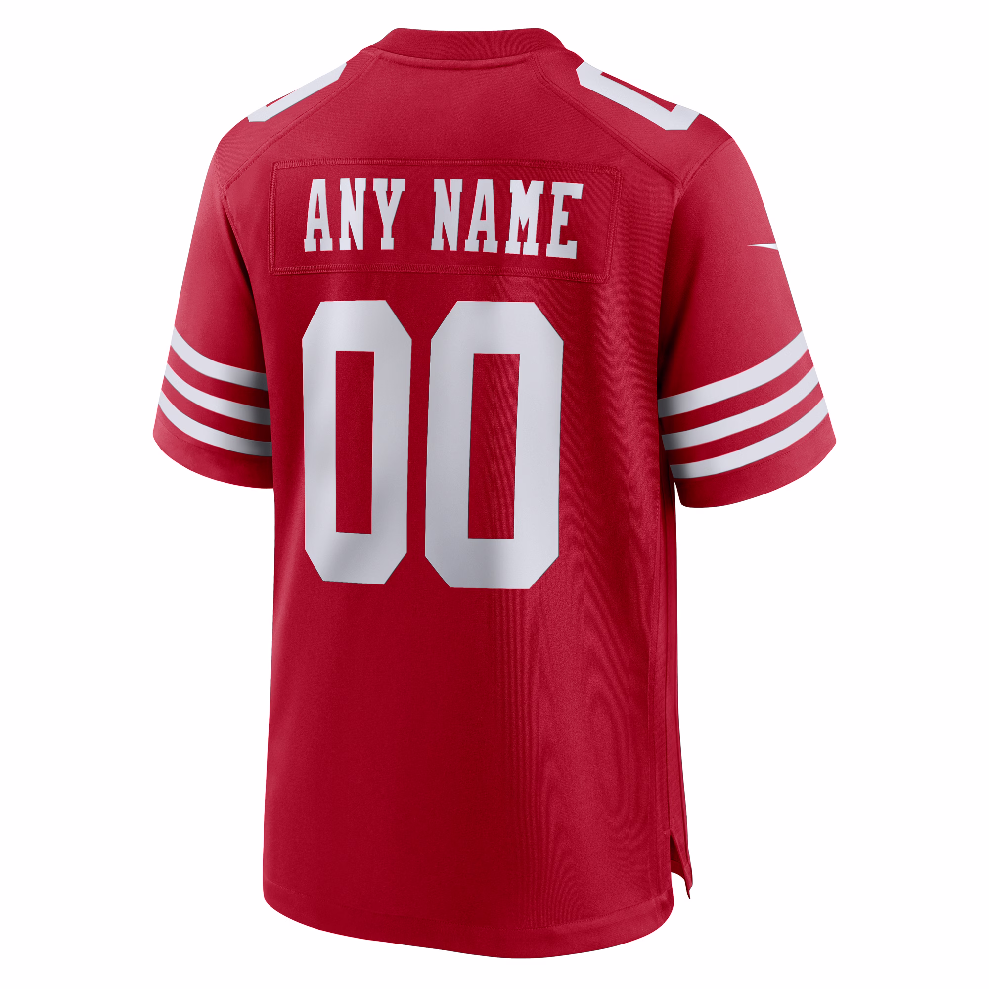 San Francisco 49ers  2023 Super Bowl LVIII Patch Custom Game Jersey - Scarlet