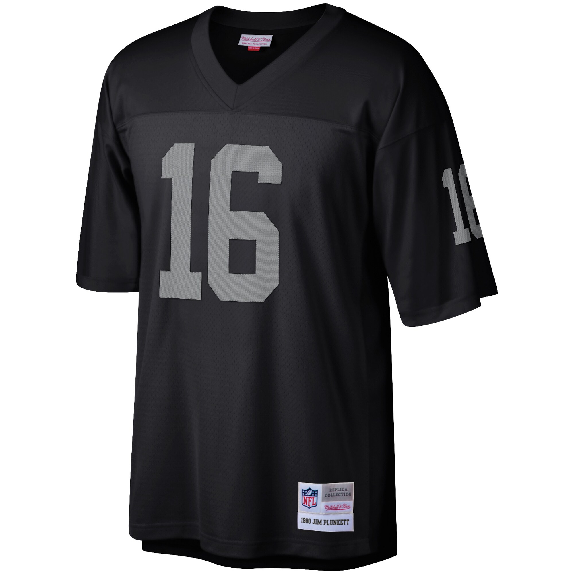 Jim Plunkett Las Vegas Raiders  Retired Player Legacy Replica Jersey - Black