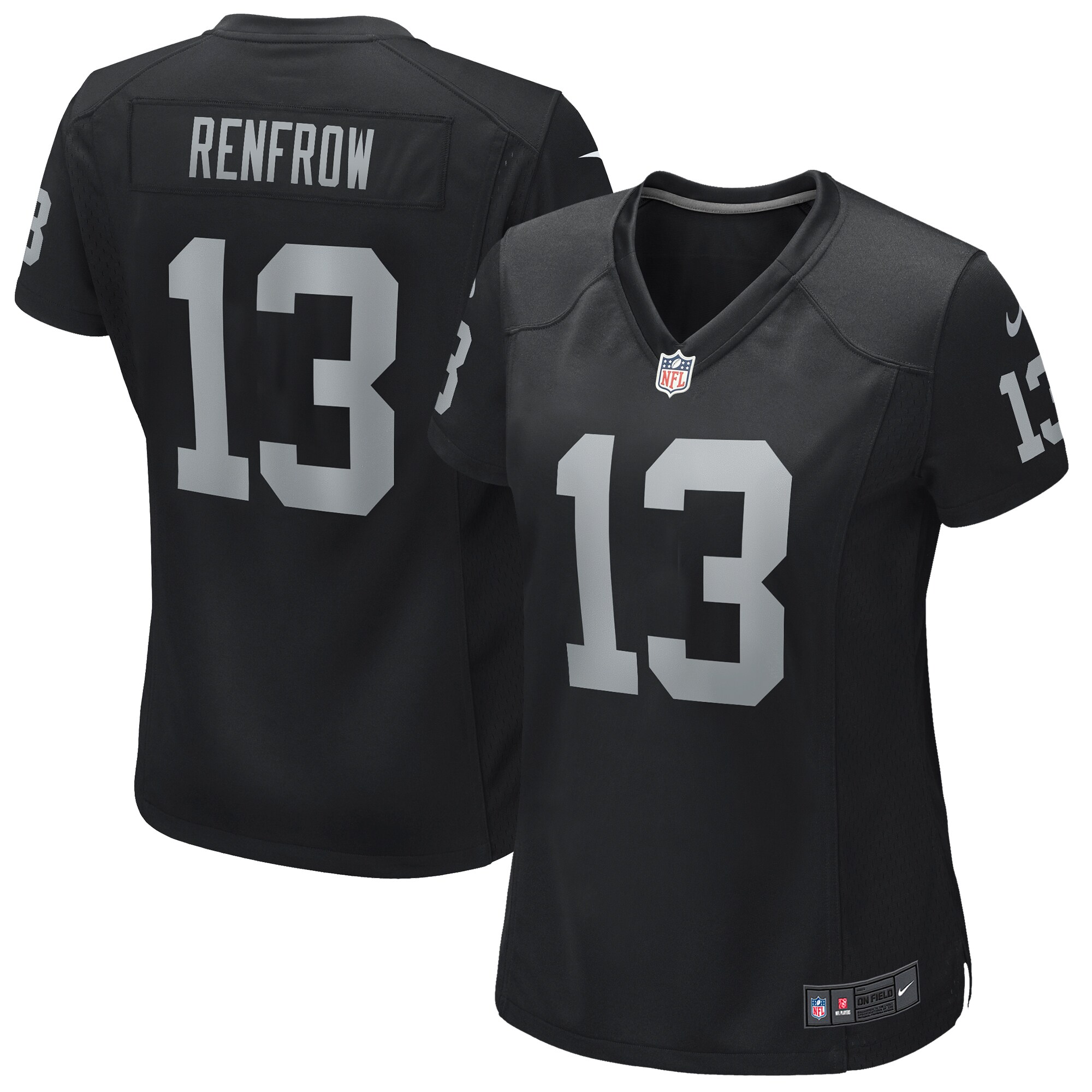 Hunter Renfrow Las Vegas Raiders  Women's Game Player Jersey - Black