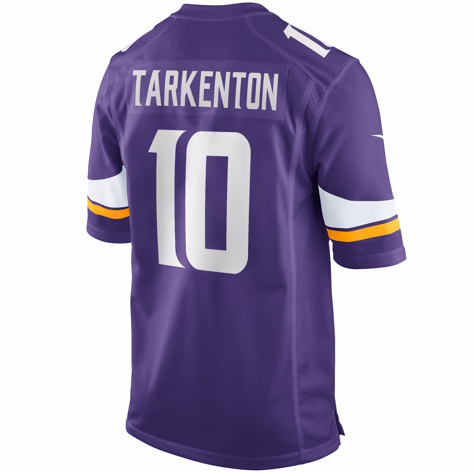 Fran Tarkenton Minnesota Vikings Game Retired Player Jersey - Purple