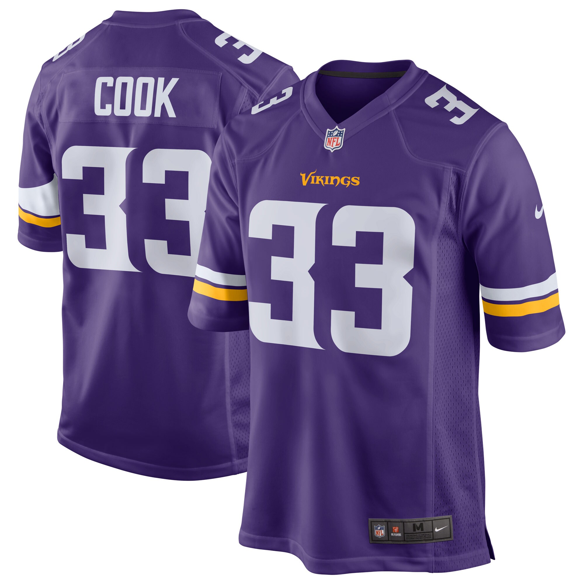 Dalvin Cook Minnesota Vikings  Youth Game Jersey - Purple