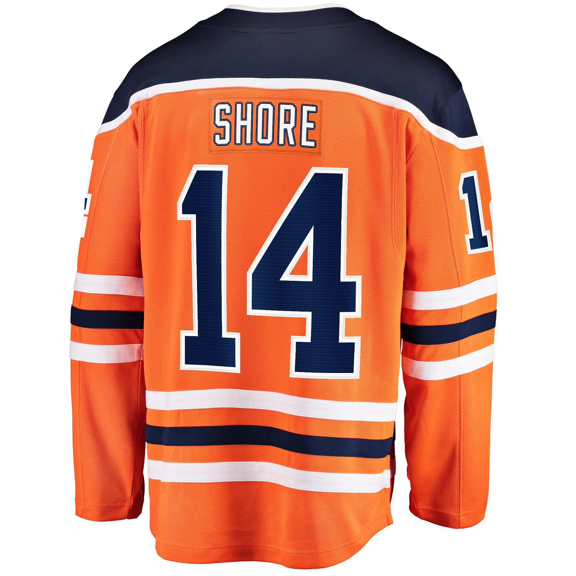 Devin Shore Edmonton Oilers Home Breakaway Player Jersey - Orange