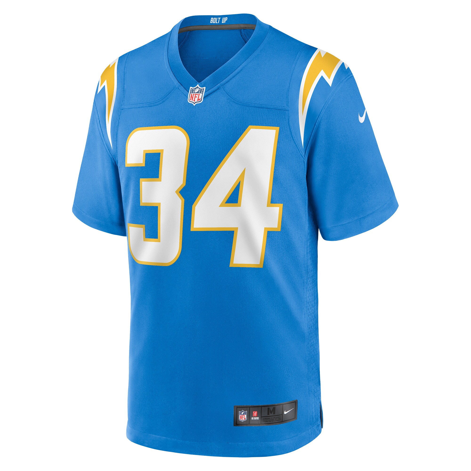 Larry Rountree III Los Angeles Chargers  Player Game Jersey - Powder Blue