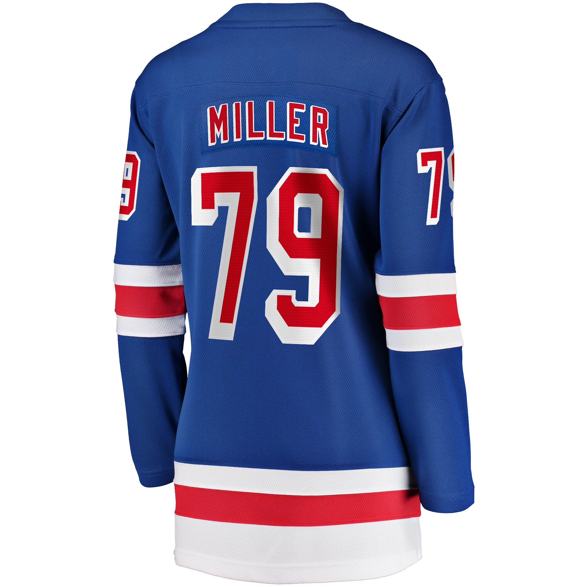 K'Andre Miller New York Rangers Women's 2017/18 Home Breakaway Jersey - Blue